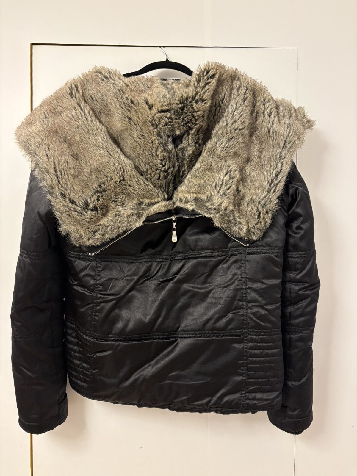 Other Black Puffer Jacket with "Split-Hood" Size US XL / EU 56 / 4 - 5 Thumbnail
