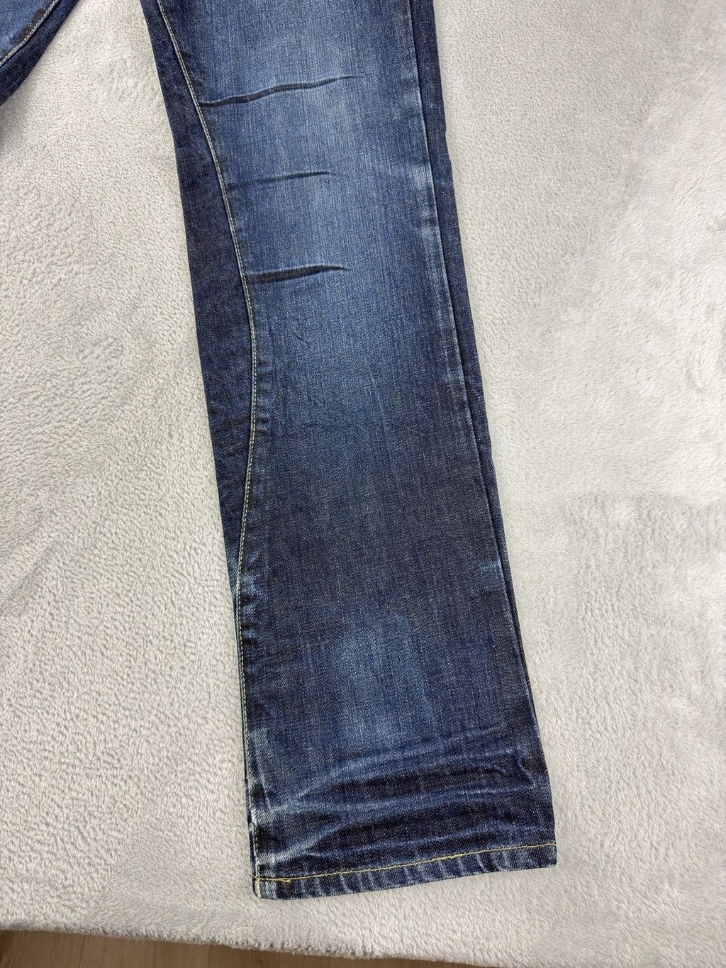 G-Star G-Star Raw Men's Size 34 W X 34 L 3301 Distressed Button Fly Size US 34 / EU 50 - 8 Thumbnail
