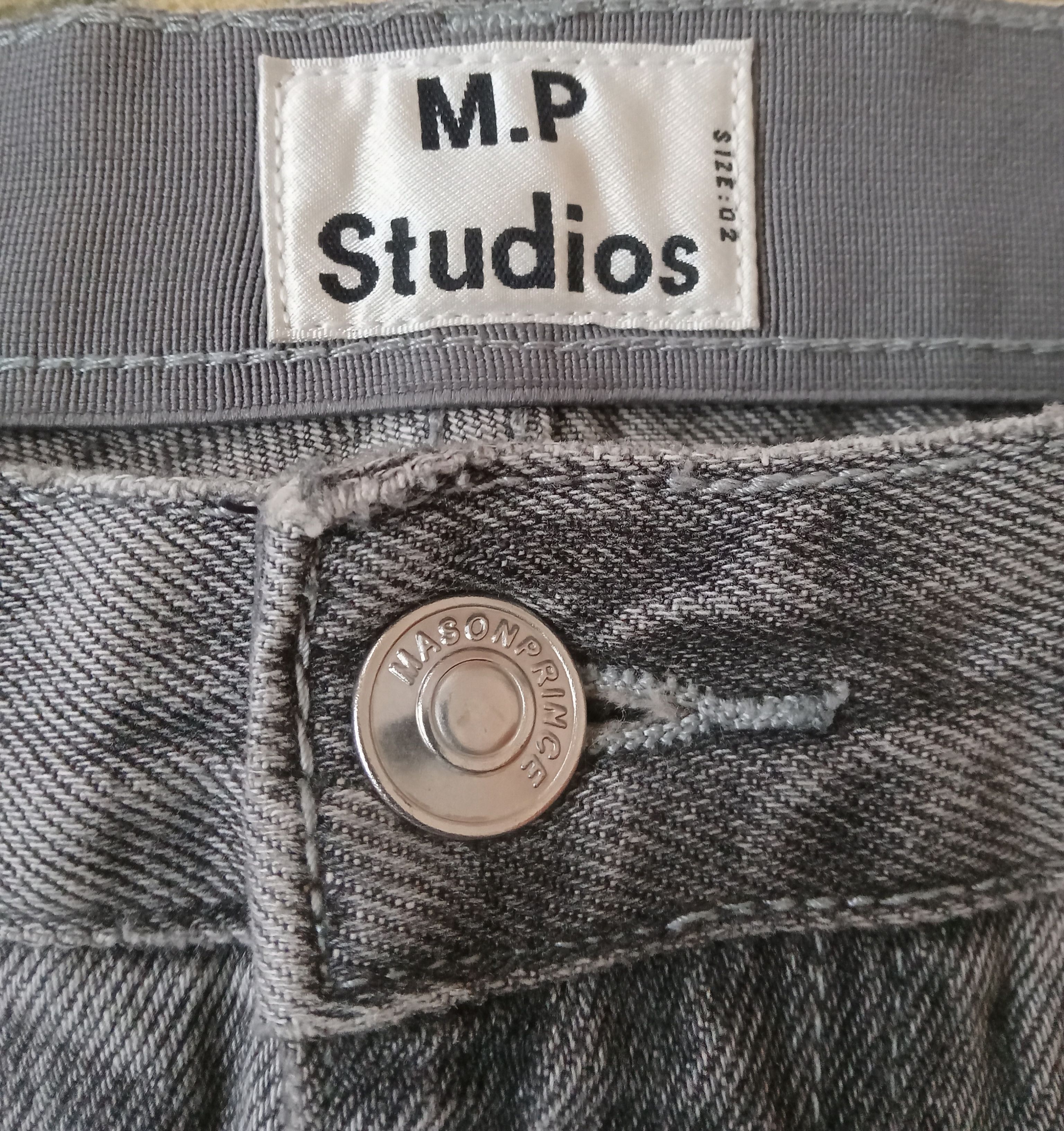 Other Vintage M.P Studios Mason Prince Flare Distressed Jeans Size US 30 / EU 46 - 4 Thumbnail