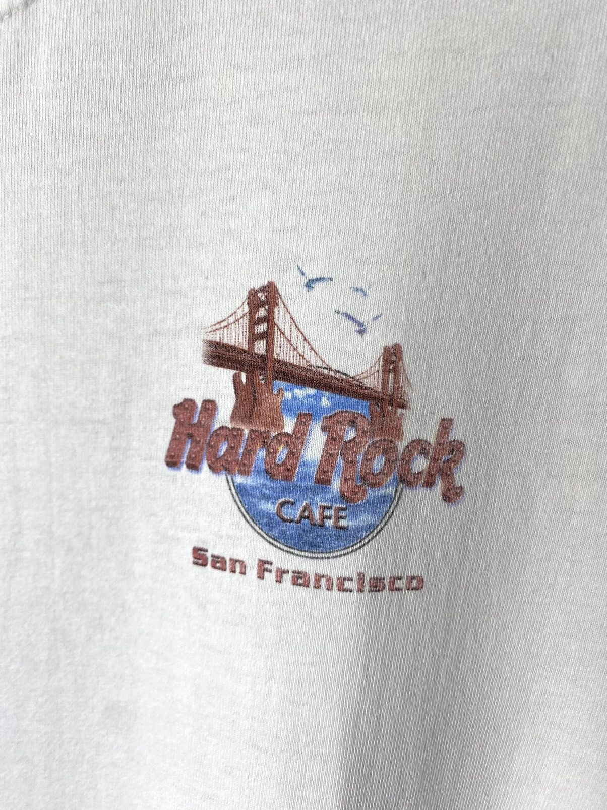 Band Tees Vintage 1990’s Hard Rock Cafe San Francisco T Shirt Size US L / EU 52-54 / 3 - 4 Thumbnail