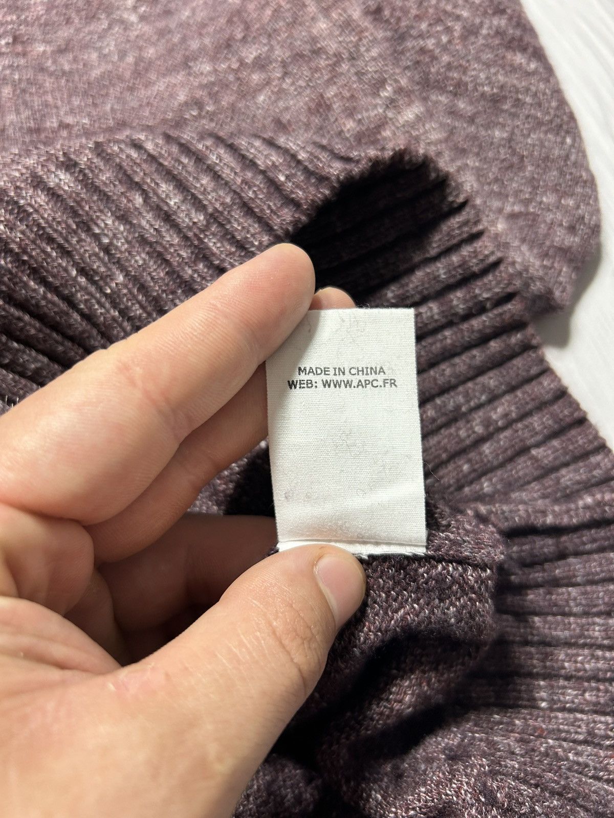 A.P.C. Vintage A.P.C. Rue Madame Paris Knit Sweater Size US S / EU 44-46 / 1 - 8 Thumbnail