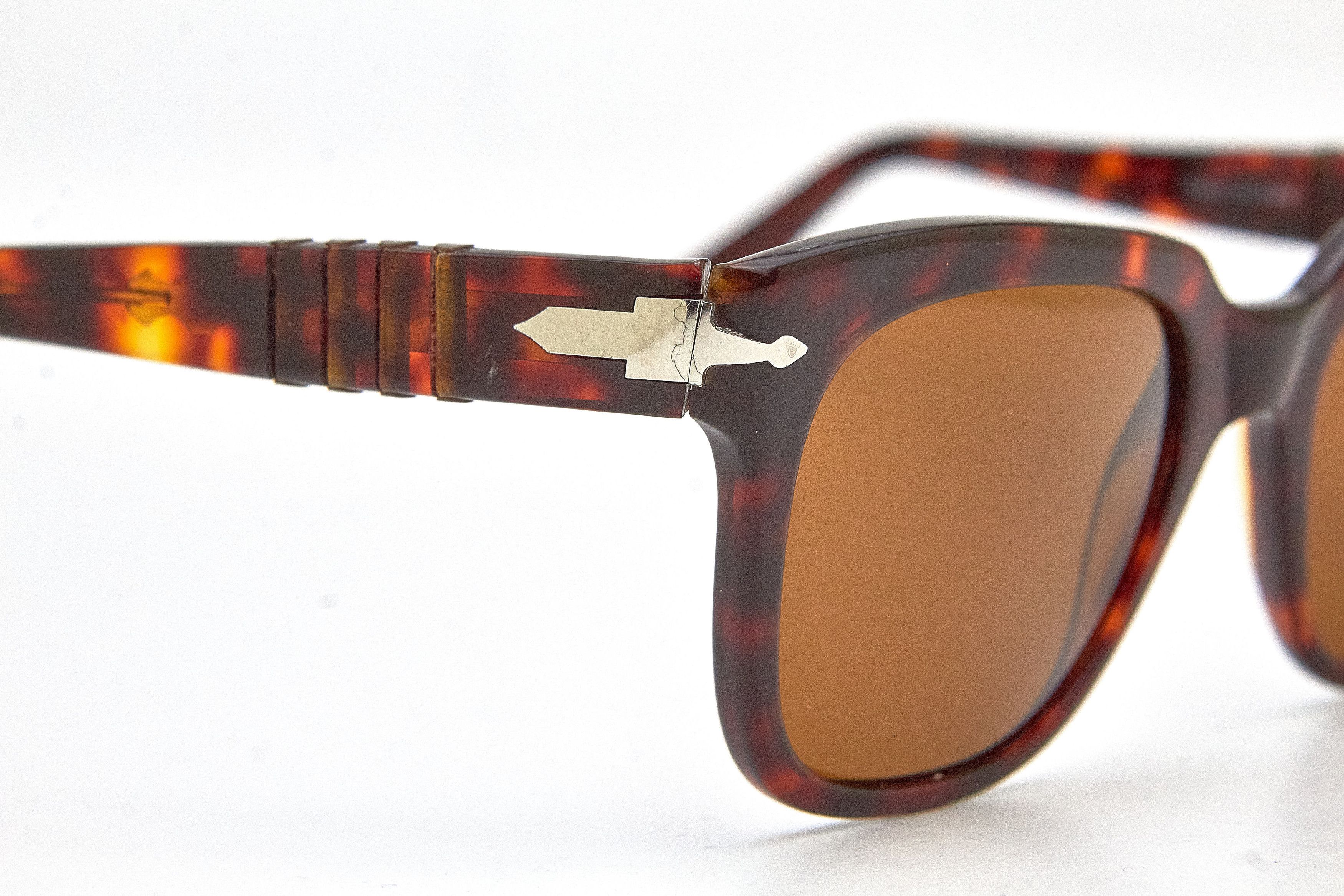Persol PERSOL RATTI 803 chunky tortoise shell vintage 80s Hipsters Size ONE SIZE - 1 Thumbnail