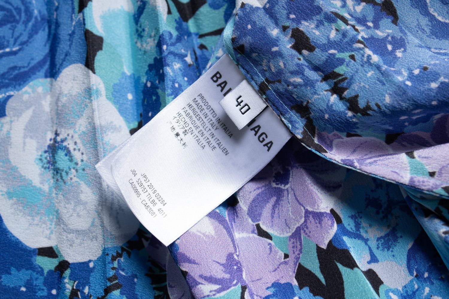 Balenciaga Balenciaga, floral printed pleated midi skirt Size 28" / US 6 / IT 42 - 6 Thumbnail