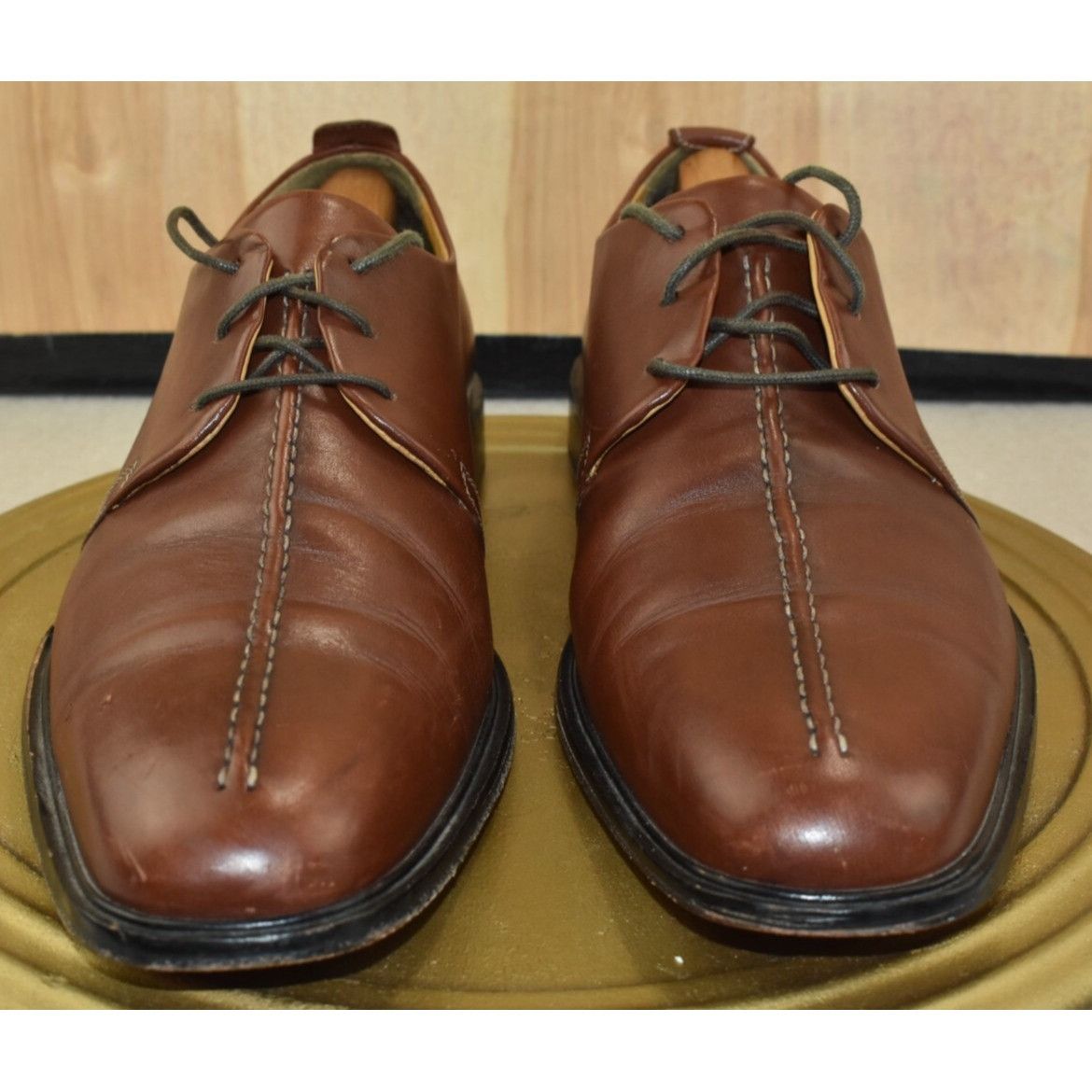 Cole Haan Cole Haan Beckett II Men's Shoes 11 M Brown Leather Split To Size US 11 / EU 44 - 2 Thumbnail