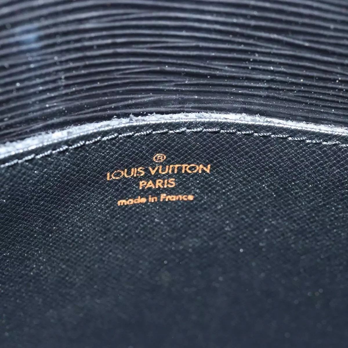Louis Vuitton LOUIS VUITTON Epi Mini Monogram Saint Cloud Bag Black Size ONE SIZE - 4 Thumbnail