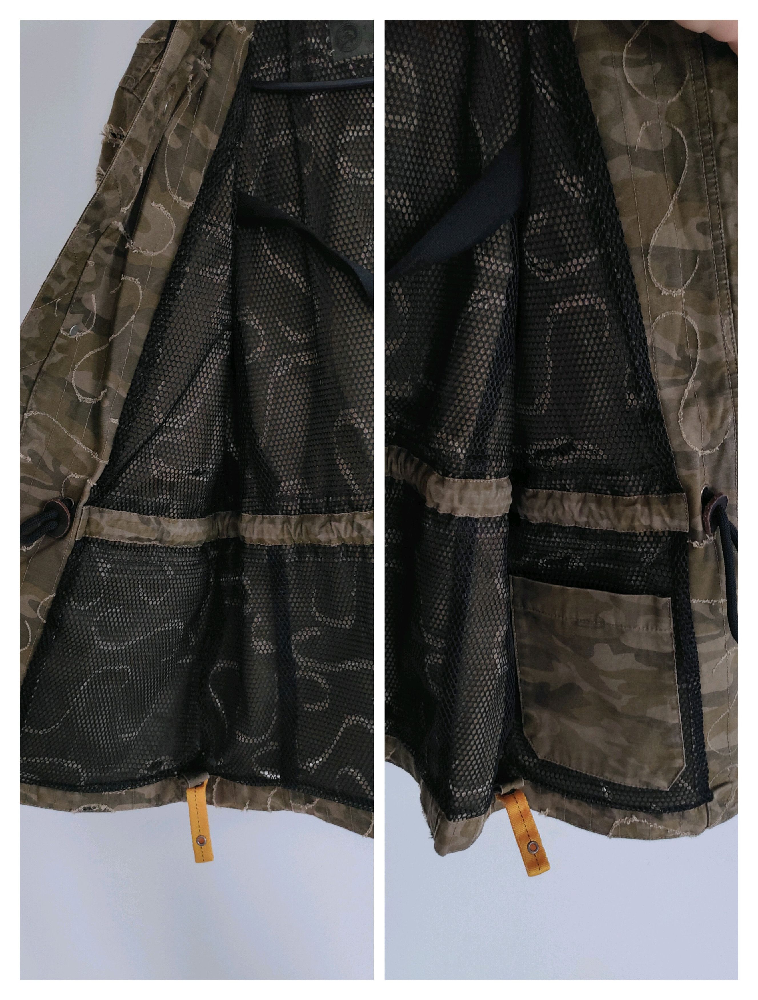 Diesel Diesel 'J-Laser' Laser Cut Camo Hooded Jacket (2010) Size US M / EU 48-50 / 2 - 18 Thumbnail