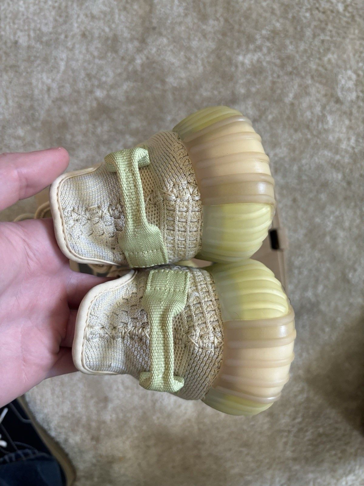 Yeezy adidas Yeezy Boost 350 V2 Flax Size US 8 / EU 41 - 4 Thumbnail