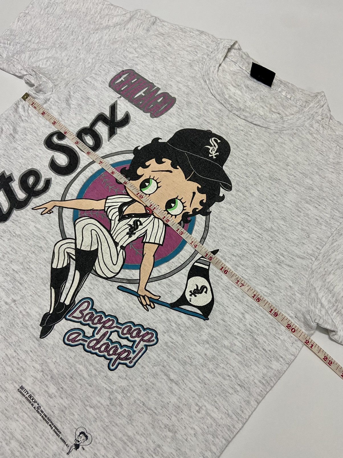 Vintage VINTAGE BETTY BOOP x WHITE SOX TEE Size US M / EU 48-50 / 2 - 3 Thumbnail