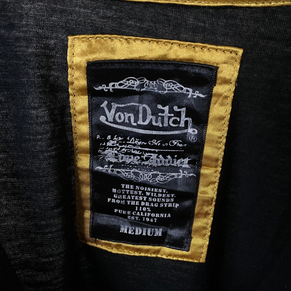 Von Dutch Seditionaries Poem Hysterics Glamour Style Women T Shirt Size S / US 4 / IT 40 - 3 Thumbnail