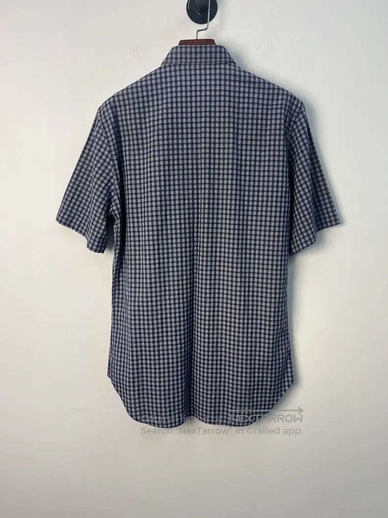 Dior Dior Size 39 Plaid little bee embroidered short-sleeved pla Size US XXS / EU 40 - 2 Thumbnail