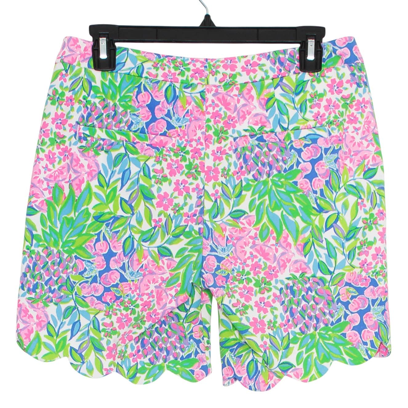 Lilly Pulitzer Lilly Pulitzer Reggie Knit 7" Shorts Floral Cherry Resort 4 Size 27" / US 4 / IT 40 - 2 Thumbnail