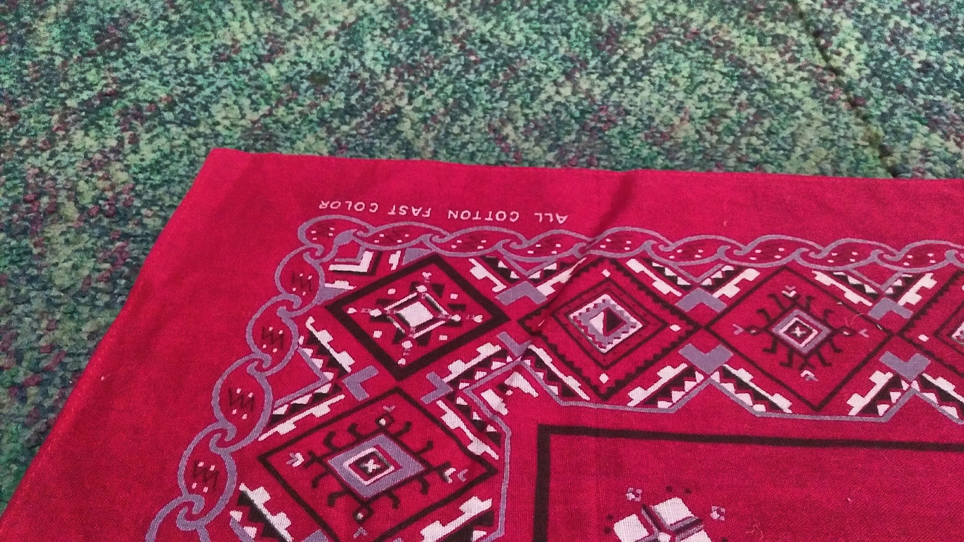 Japanese Brand × Vintage Warner Music Japan Paisley Bandana Size ONE SIZE - 3 Thumbnail