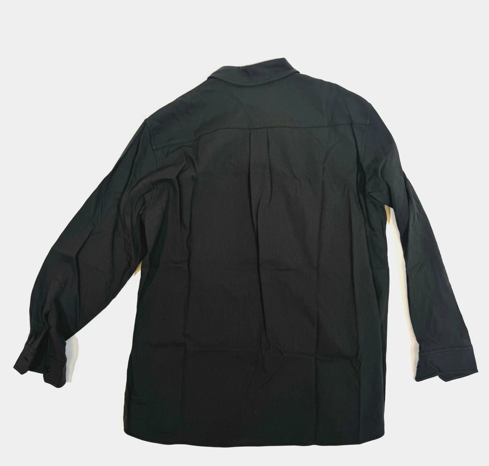 Lemaire Lemaire Straight Collar Shirt in Ash Black F22 size 48 NWT Size US L / EU 52-54 / 3 - 2 Thumbnail