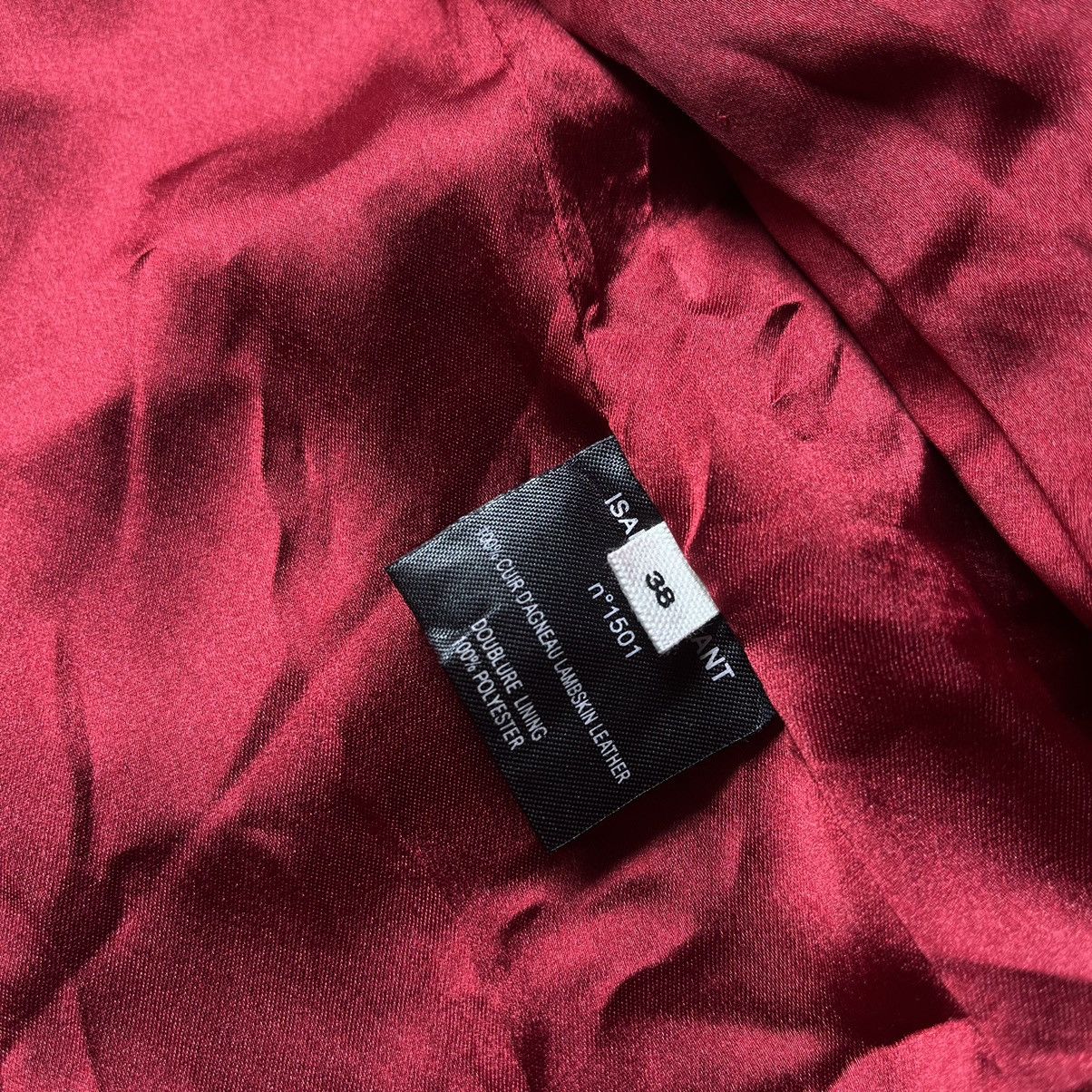 Isabel Marant × Japanese Brand Isabel Marant Etoile Kady Lamb Leather Jacket Size US M / EU 48-50 / 2 - 7 Thumbnail