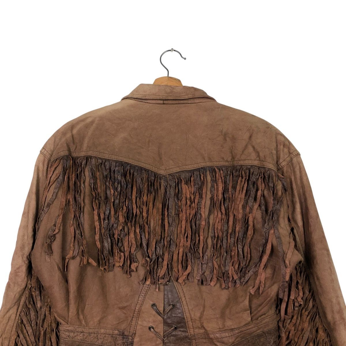 Japanese Brand 🔥VINTAGE CROPPED LEATHER JACKET RIOT RIOT DESIGN CHIA Size US M / EU 48-50 / 2 - 11 Thumbnail