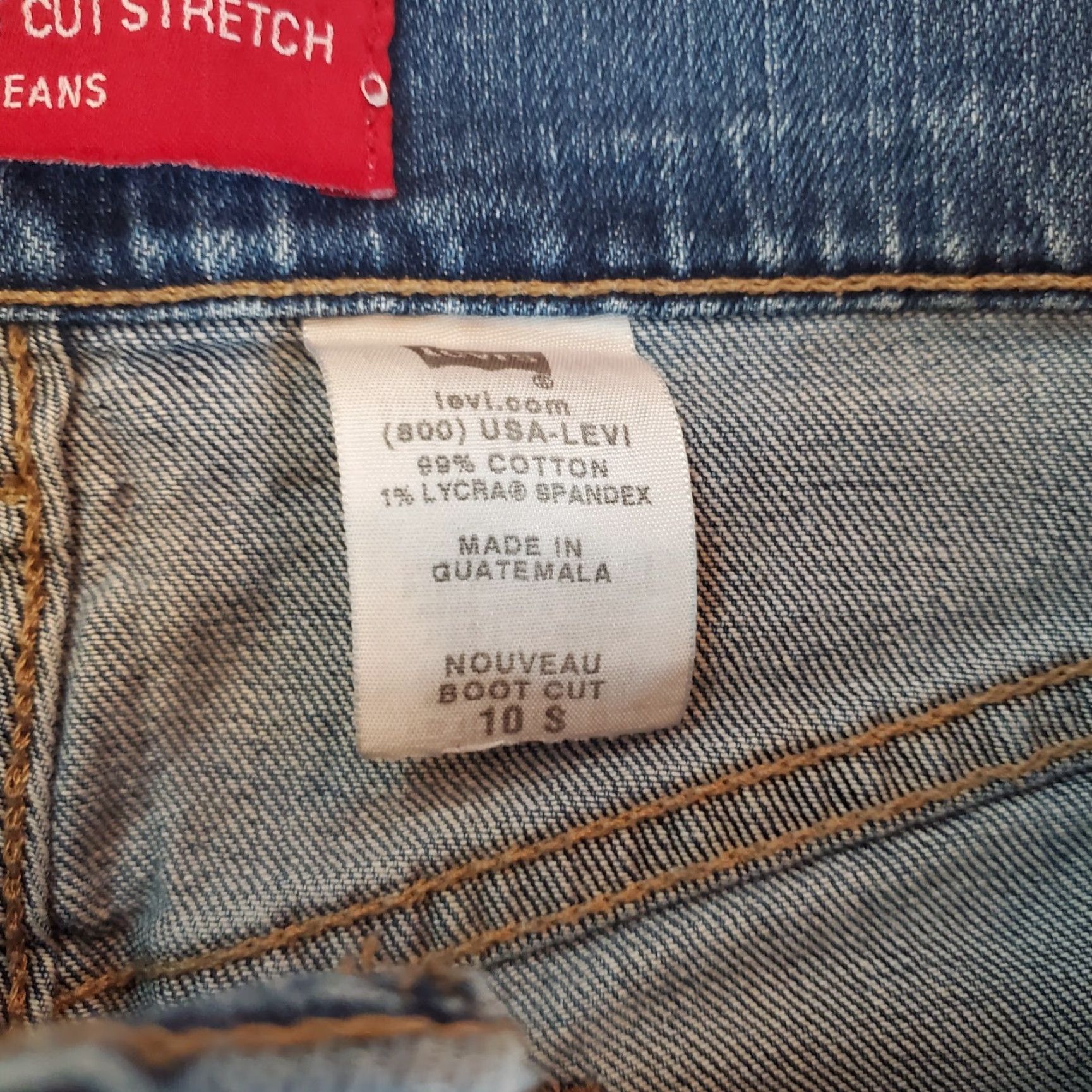 Levi's VTG Levi's Nouveau Boot Cut 515 Blue Jeans Medium Wash Low Rise 10s Women Jeans 5-Pocket Denim 29in Inseam Y2K 90s Logo Blue Size 32" / US 10 / IT 46 - 6 Thumbnail
