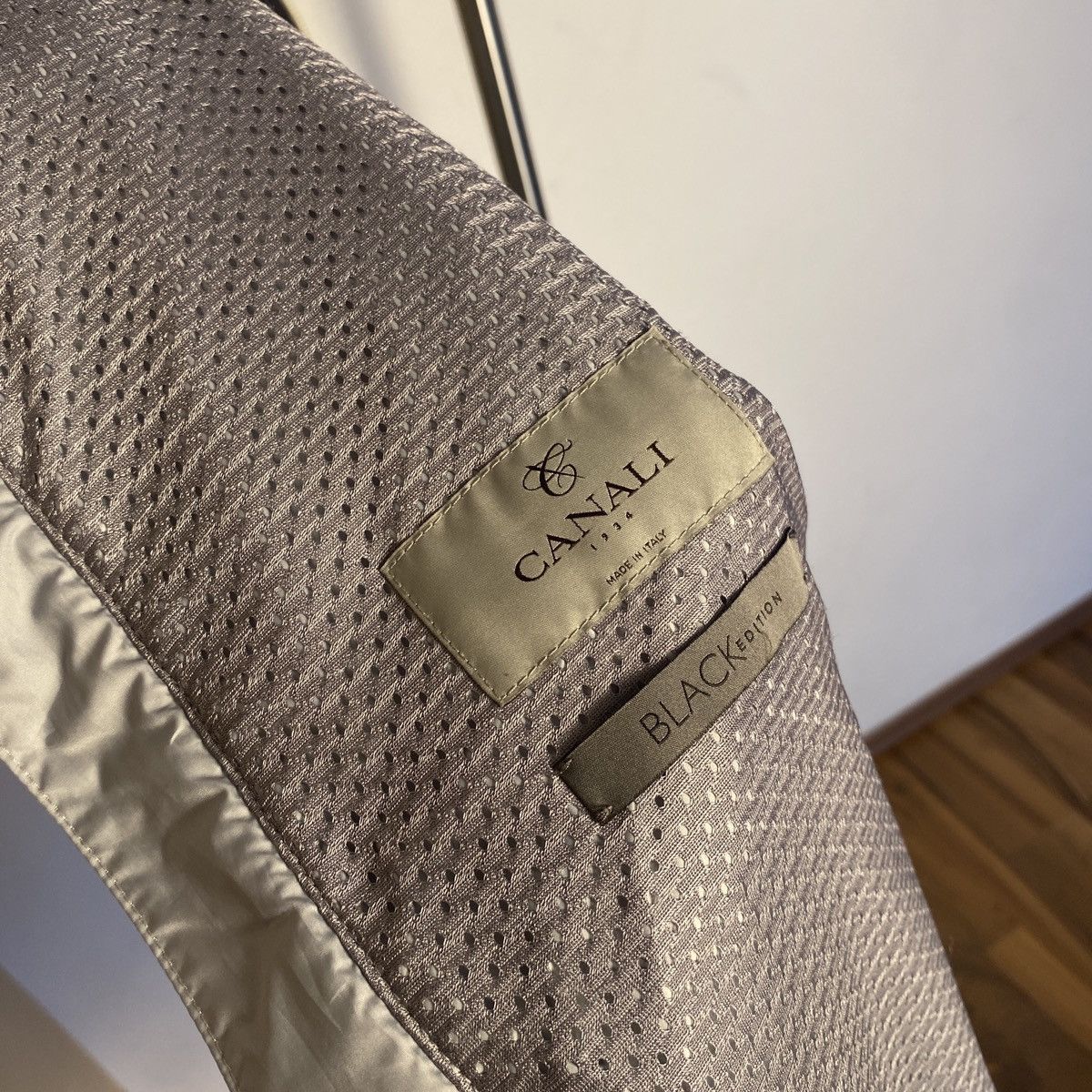 Canali Nylon Jacket Canali Black Edition Rain Size US M / EU 48-50 / 2 - 13 Thumbnail