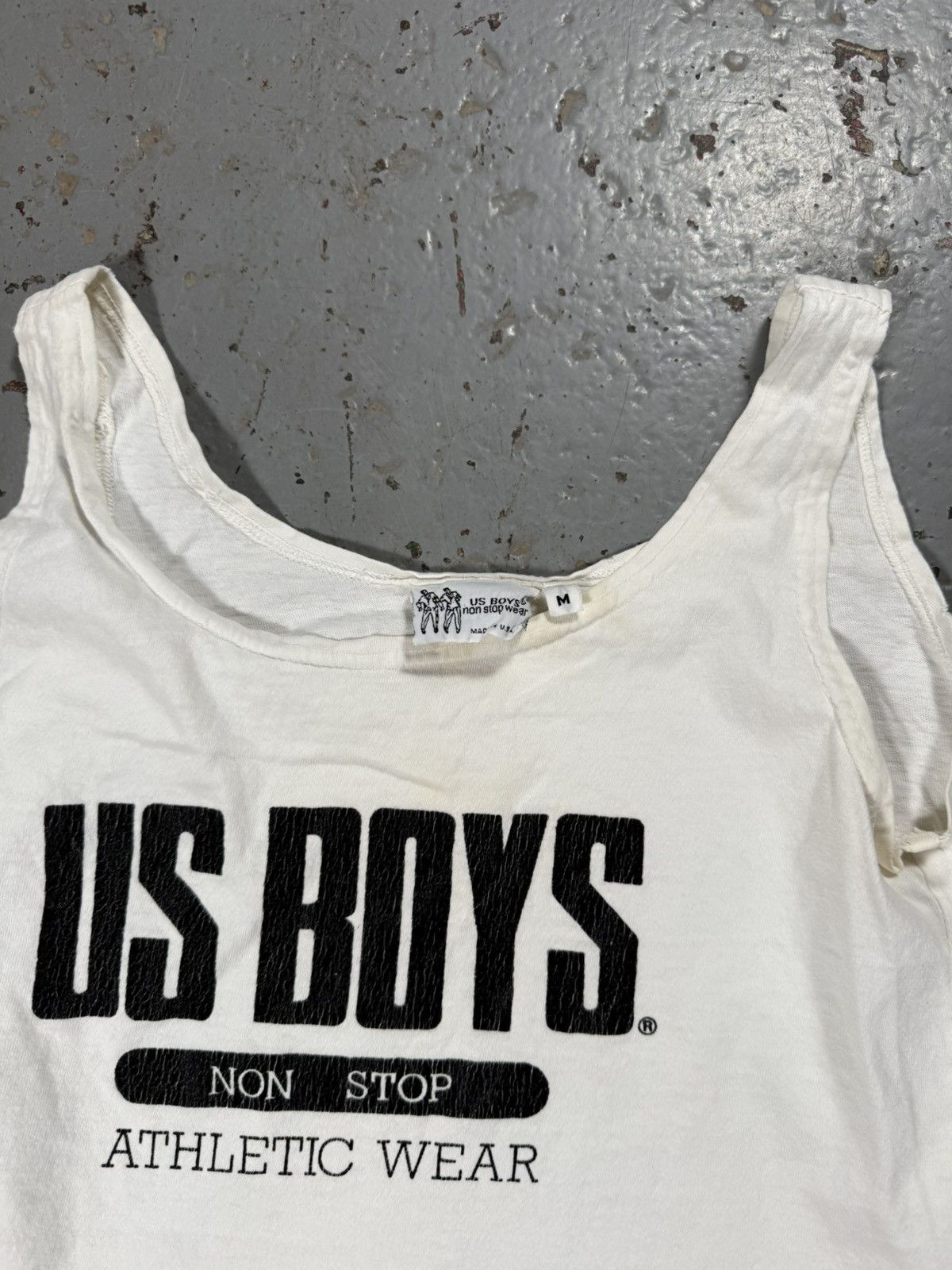 Other Vintage US Boys Cutoff Tank 1991 Size US M / EU 48-50 / 2 - 3 Thumbnail
