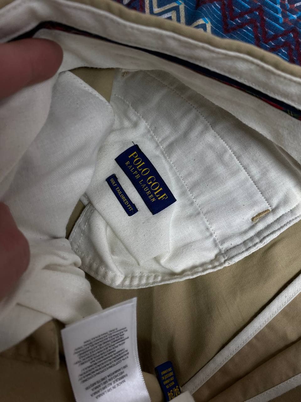 Polo Ralph Lauren jeans pants beige Y2K Polo Golf Ralph Lauren vintage Size US 34 / EU 50 - 2 Thumbnail
