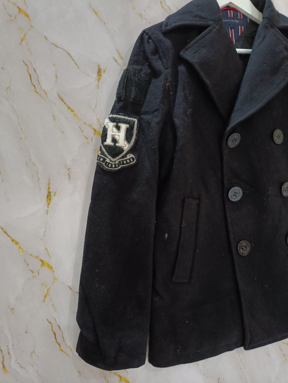 Tommy Hilfiger TOMMY HILFIGER DUFFLE WOOL JACKET Size US S / EU 44-46 / 1 - 5 Thumbnail