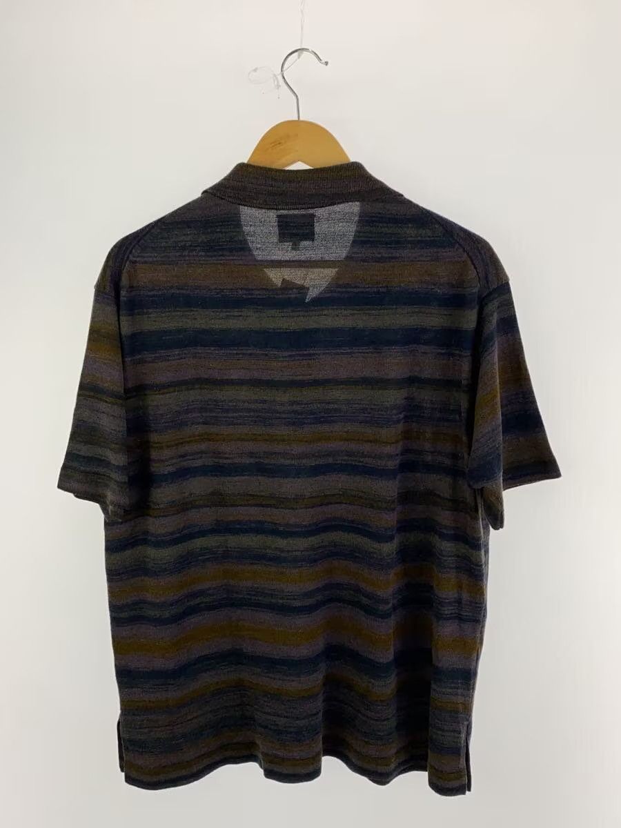 Needles Striped Knit Polo Shirt Size US L / EU 52-54 / 3 - 2 Thumbnail