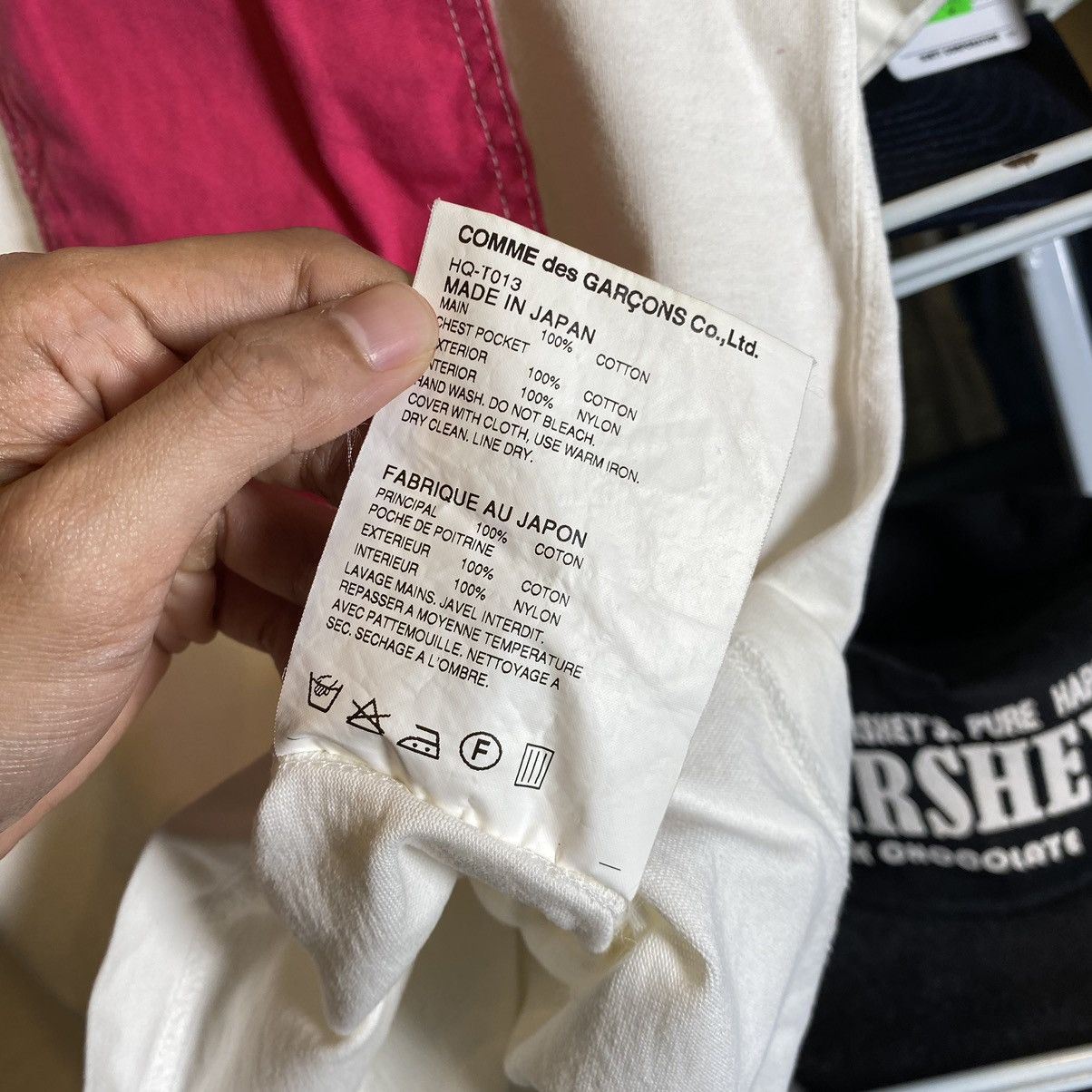 Comme des Garcons Homme Comme des Garcons Homme AD2015 Double Pocket Tee Size US S / EU 44-46 / 1 - 11 Thumbnail