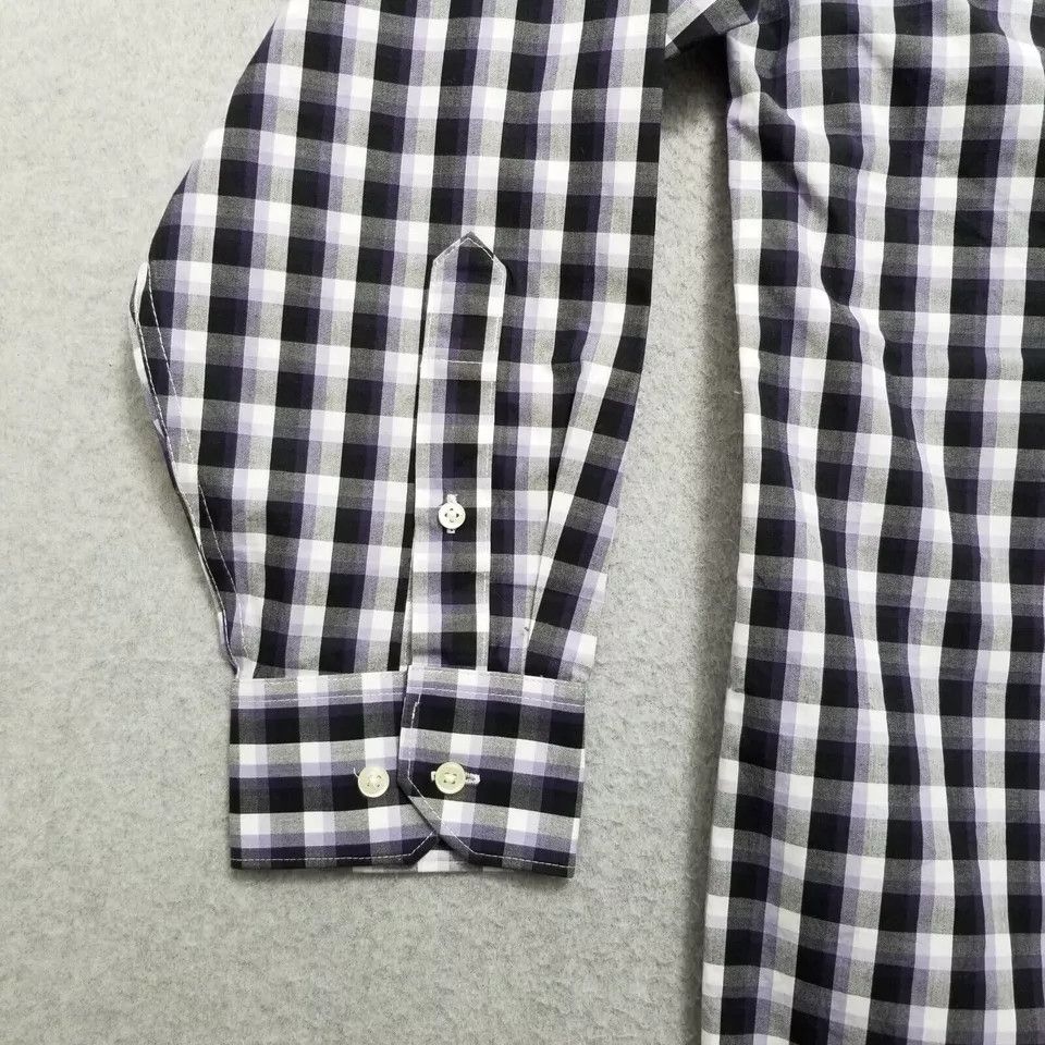 Covington Covington Shirt Mens 16.5 32/33 Plaid Button Up Wrinkle Free Size US M / EU 48-50 / 2 - 9 Thumbnail