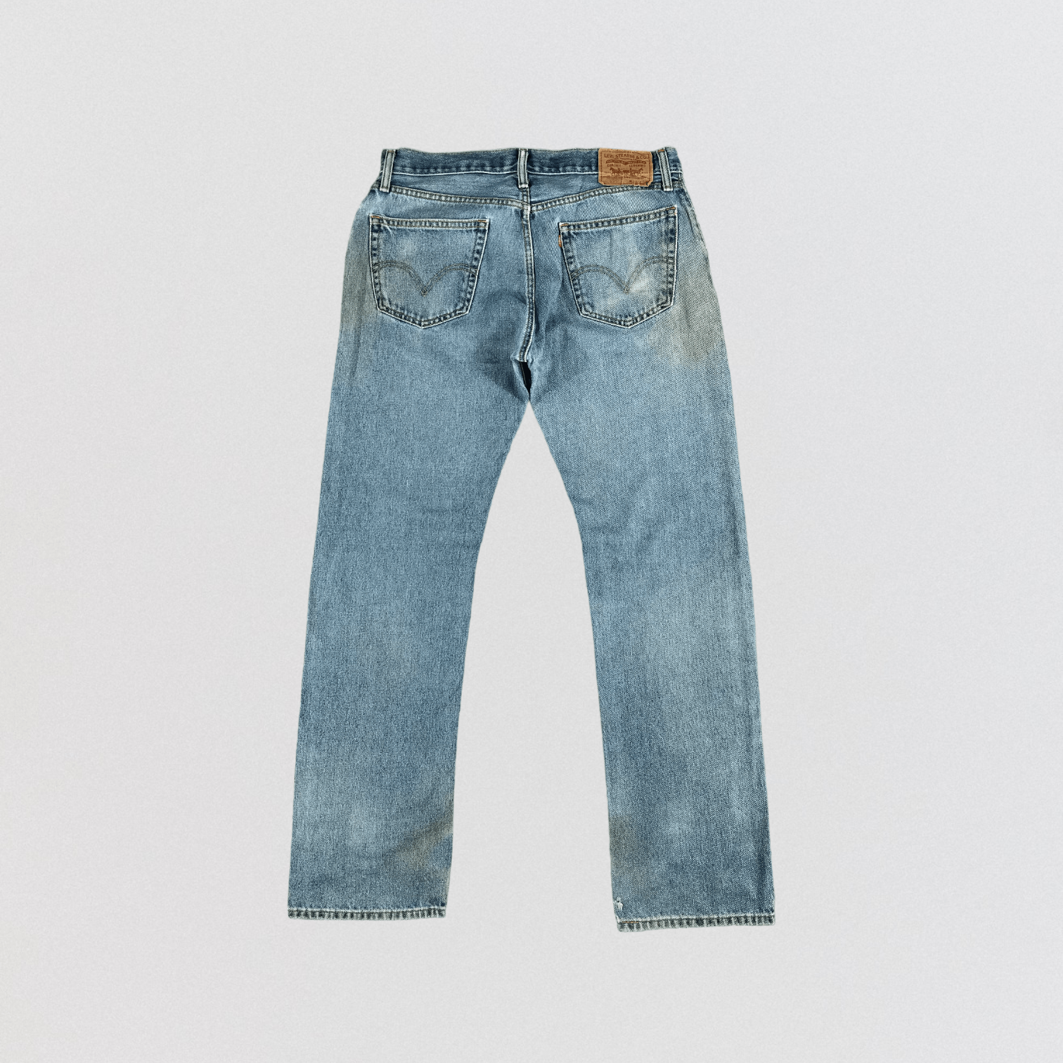Levi's × Vintage Vintage Blue Wash Levis 505 Jeans-JM2631 Size US 35 - 2 Thumbnail