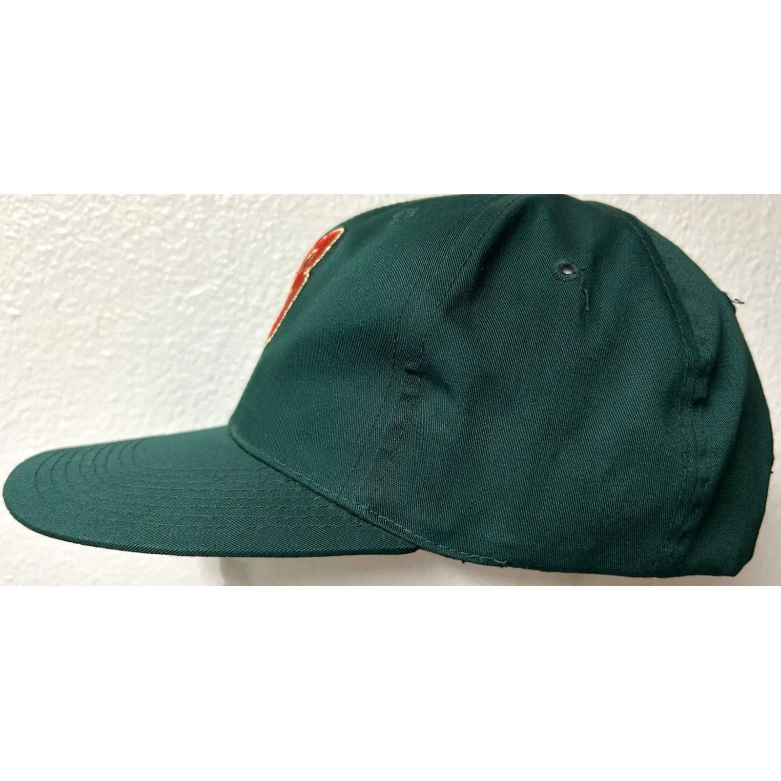Vintage VINTAGE Buffalo Bisons Baseball MiLB Minor League Snapback Hat Cap Men One Size Green Cotton Adjustable 90s Theme Baseball Cap Size ONE SIZE - 4 Thumbnail