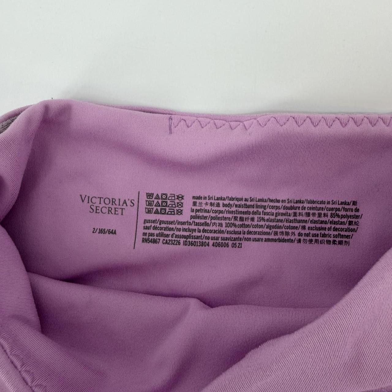 Victoria's Secret Victoria’s Secret Purple Lilac High Waist Leggings Size 2 Size 26" / US 2 / IT 38 - 2 Thumbnail