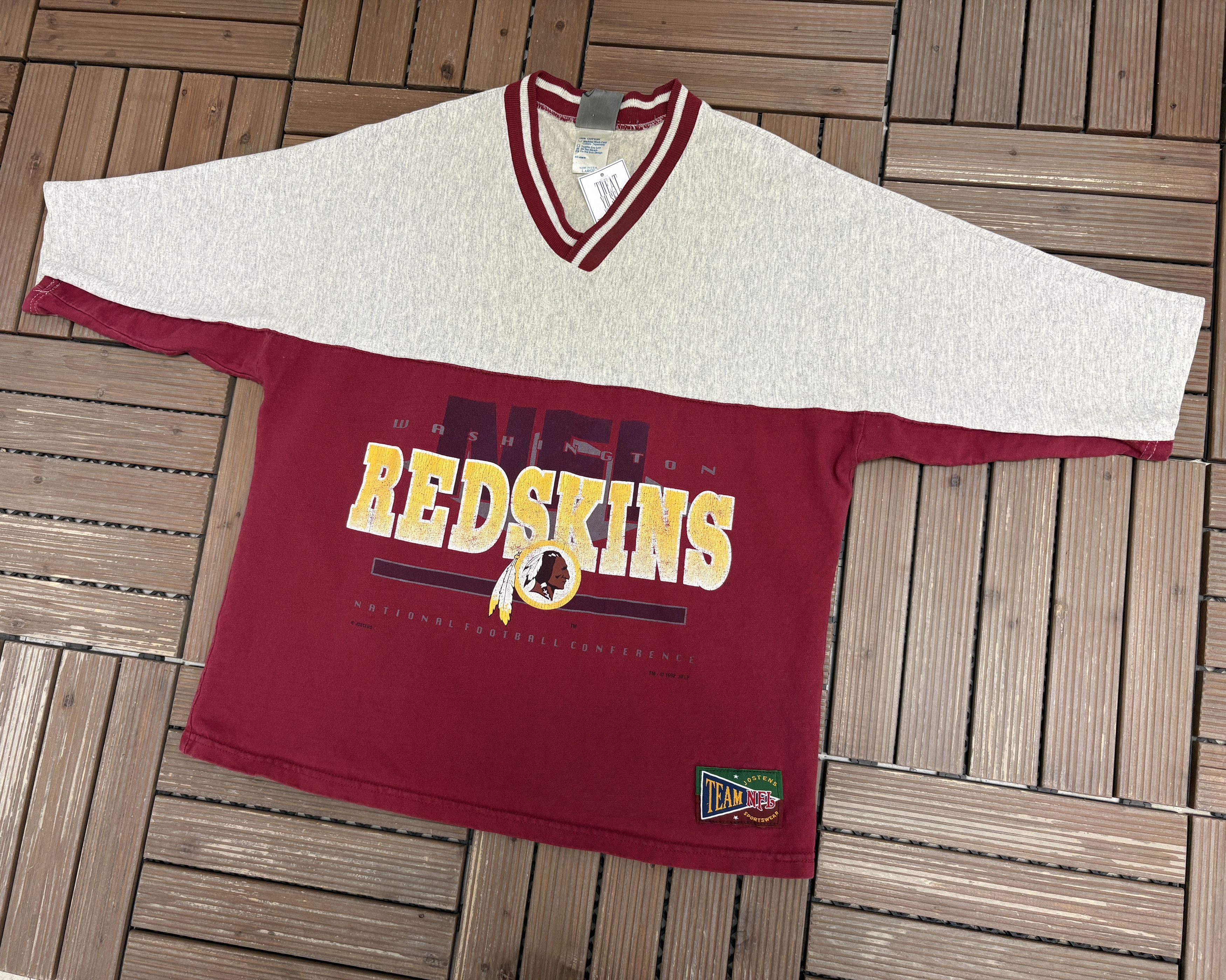 Vintage Washington Redskins Vintage Red T-Shirt Tee Size US L / EU 52-54 / 3 - 4 Thumbnail