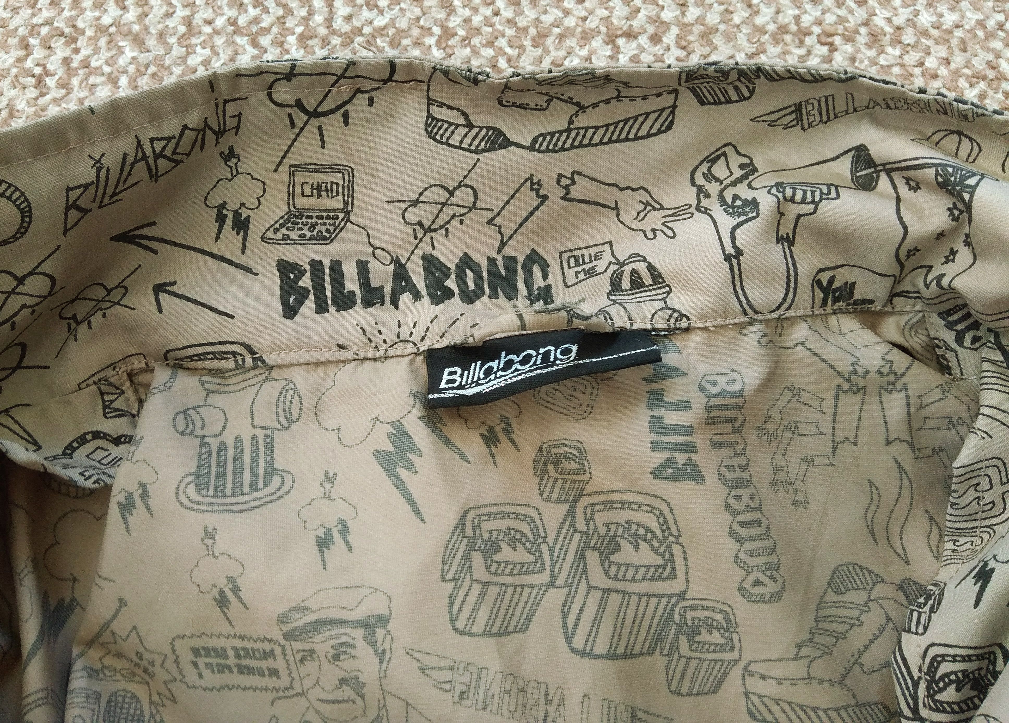 Billabong Billabong All Over Print Skate Windbreaker Full Zip sz S Size US S / EU 44-46 / 1 - 7 Thumbnail