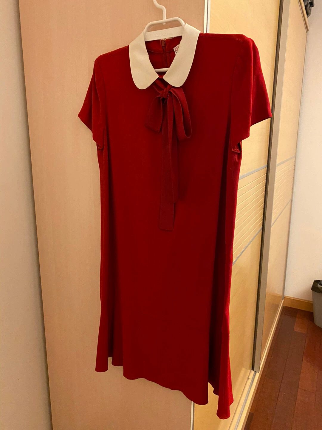 Red Valentino Satin Bow Dress - dmc