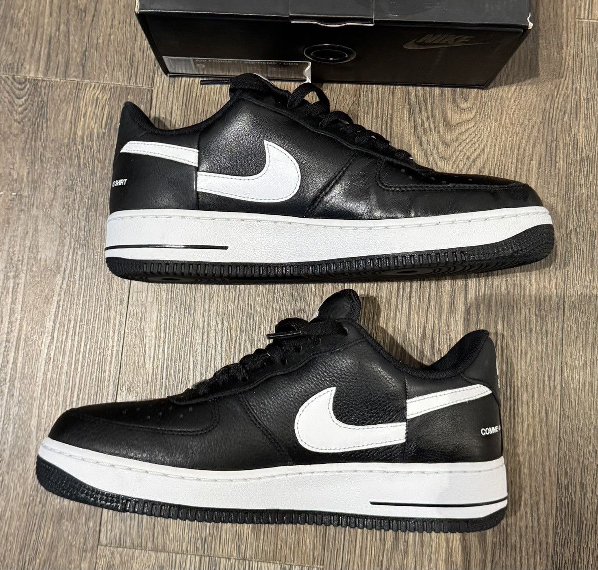 Comme des Garcons Supreme x Comme des Garçons Nike Air Force 1 (2018) VNDS Size US 9 / EU 42 - 3 Thumbnail