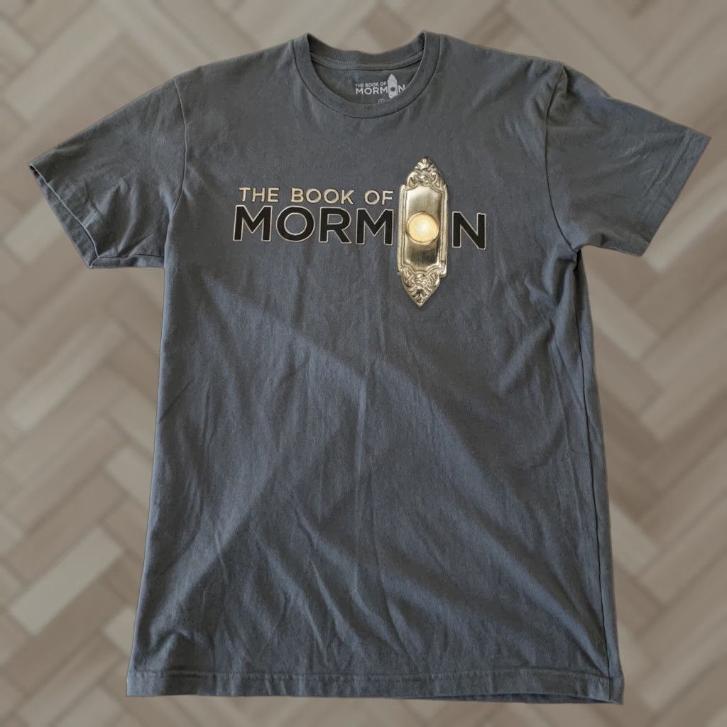 Vintage The Book of Mormon Hello! Musical Tour T-Shirt Mens S Gray Size US S / EU 44-46 / 1 - 1 Thumbnail