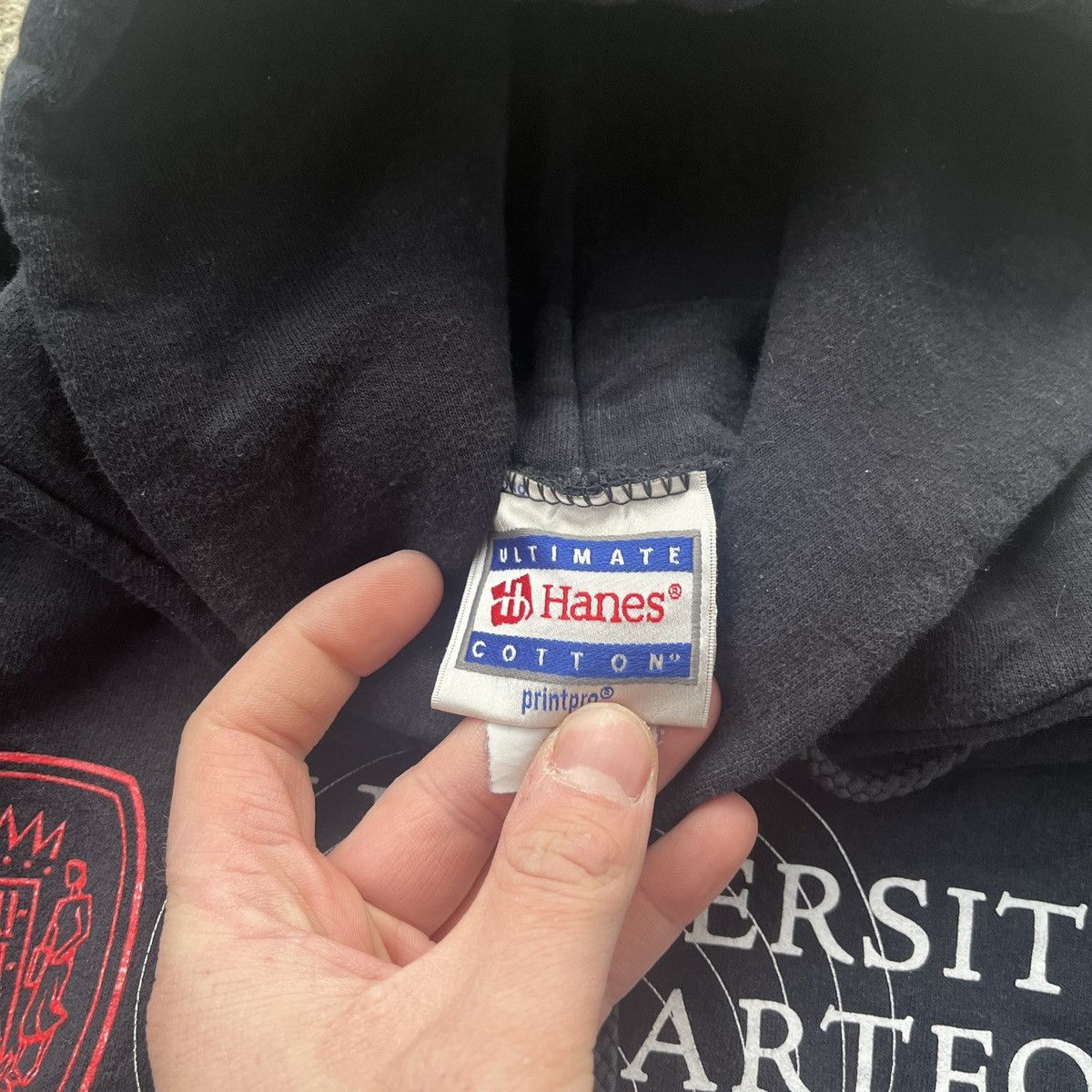 Vintage Vintage University Of Hartford Acoustics Hoodie L Worn Size US L / EU 52-54 / 3 - 6 Thumbnail