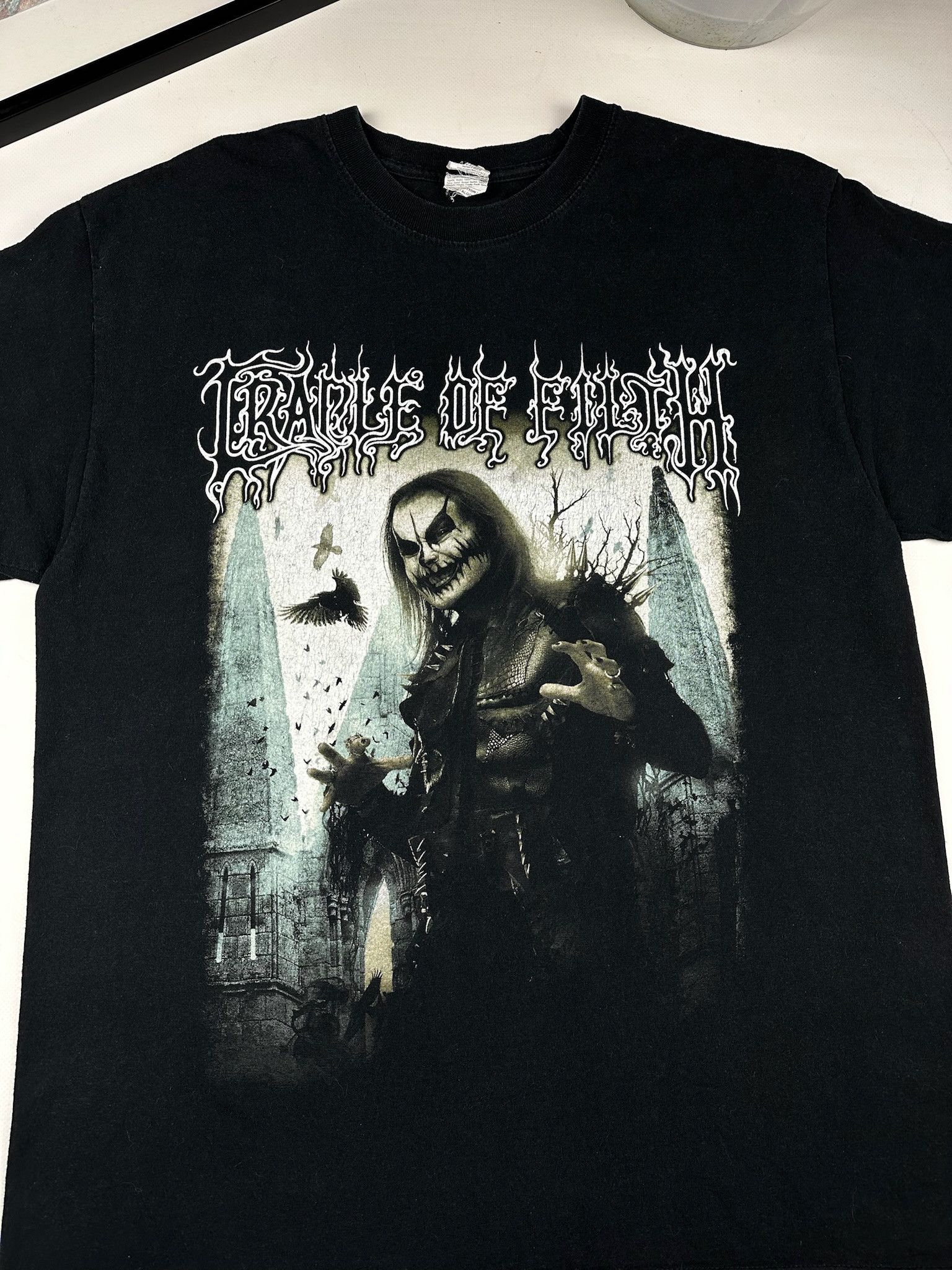 Band Tees Vintage Y2k Cradle of Filth Black Metal Band Tee Hype Rare Size US L / EU 52-54 / 3 - 2 Thumbnail