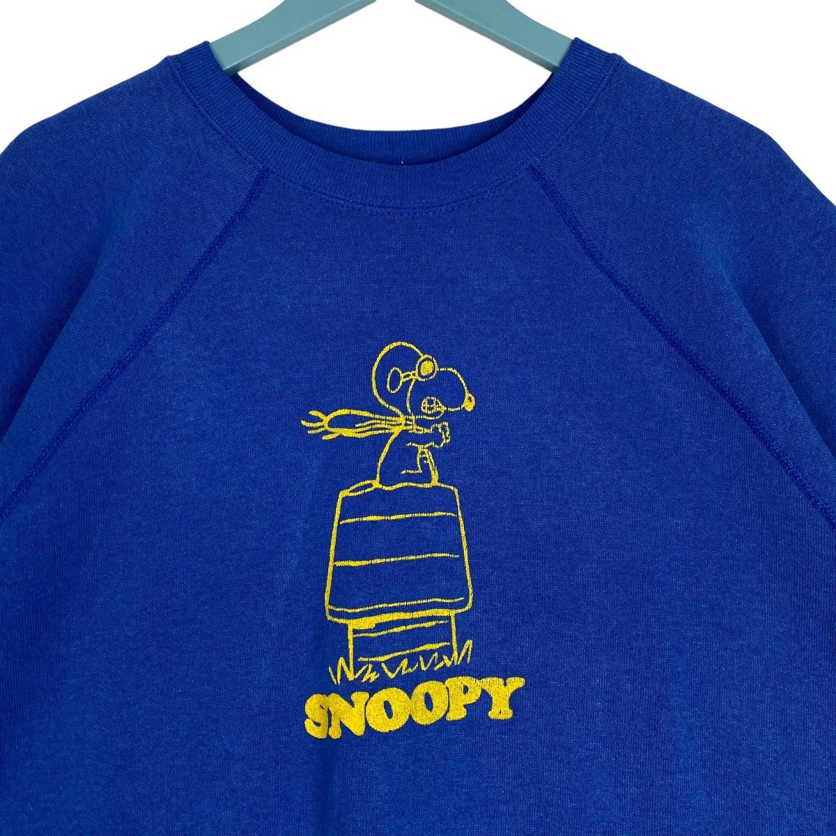 Peanuts × Vintage Vintage Sweatshirt Snoopy Short Sleeve Size M Size US M / EU 48-50 / 2 - 4 Thumbnail
