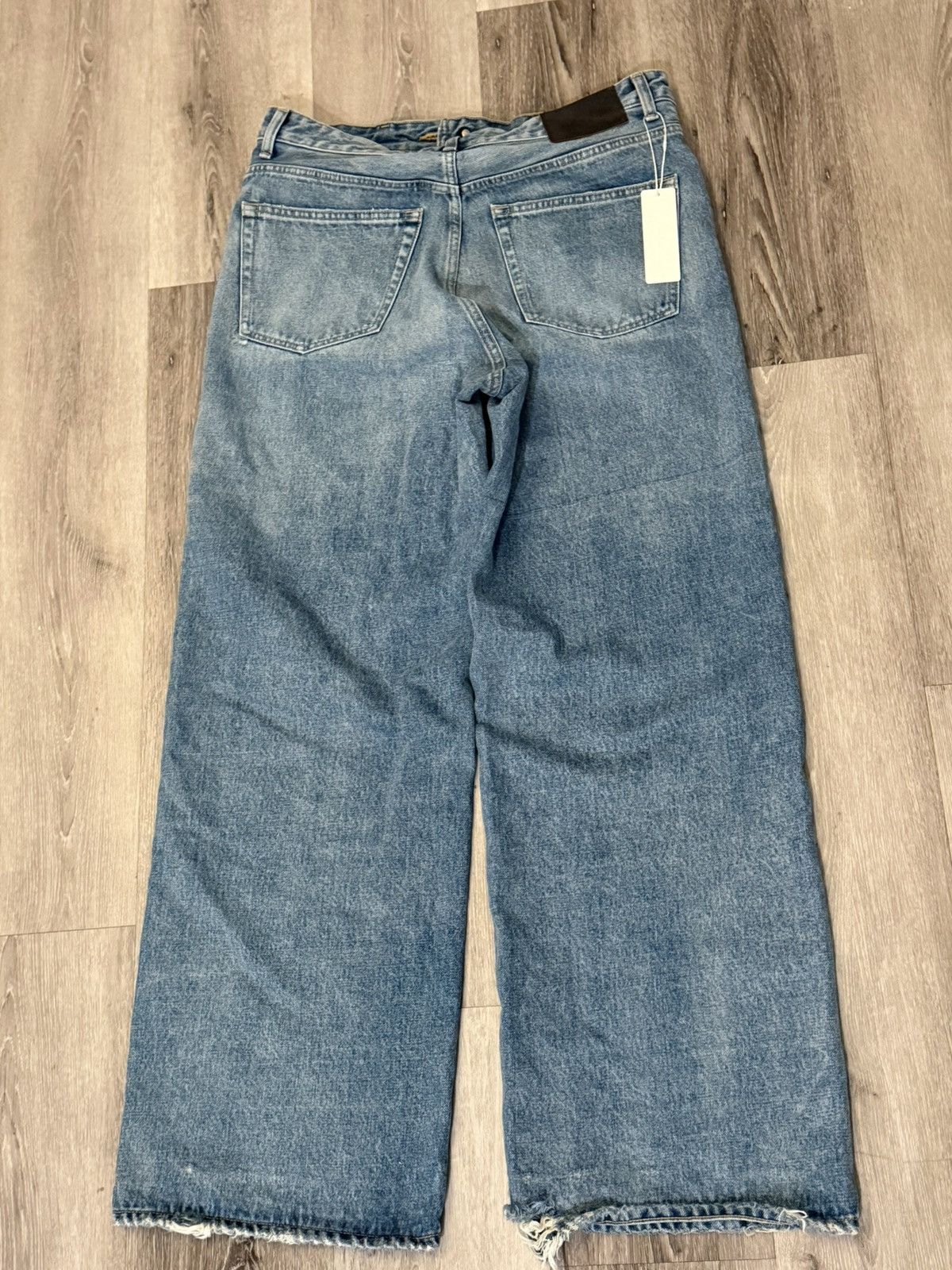 Vuja De Vuja De Steve Distressed Selvedge Jeans | Grailed