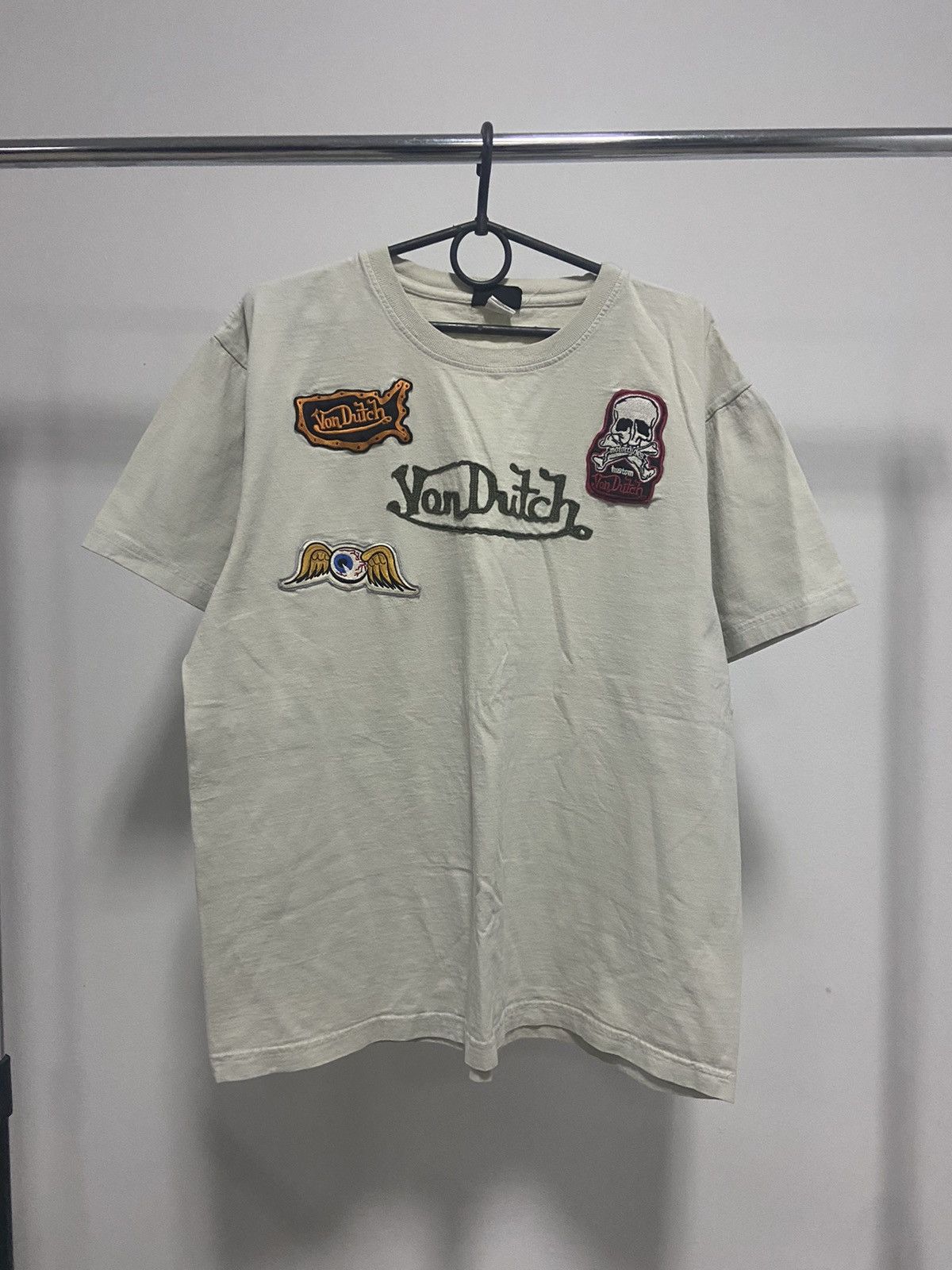 Vintage × Von Dutch Von Dutch T-Shirt Vintage Big Logo Skate Size US L / EU 52-54 / 3 - 1 Thumbnail