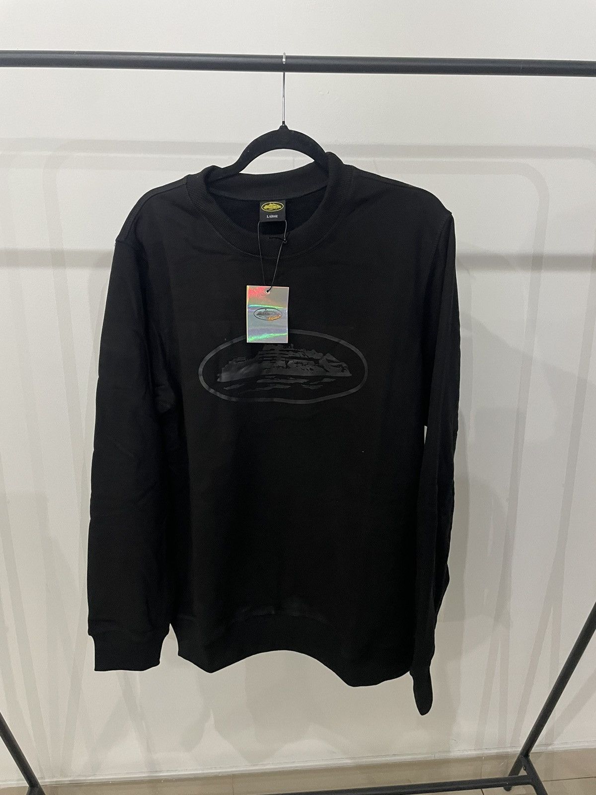 image of Corteiz Sweatshirt in Black, Men's (Size Large)