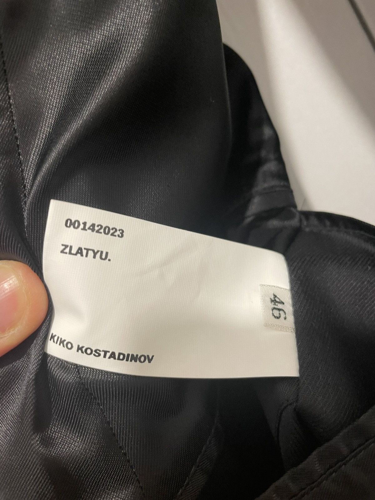 Kiko Kostadinov Omra Reversible Blazer Size 46R - 5 Thumbnail