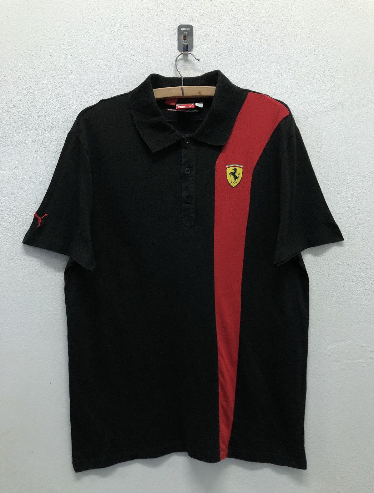 Puma Official Supplier Scuderia Ferrari Short Sleeve Polos