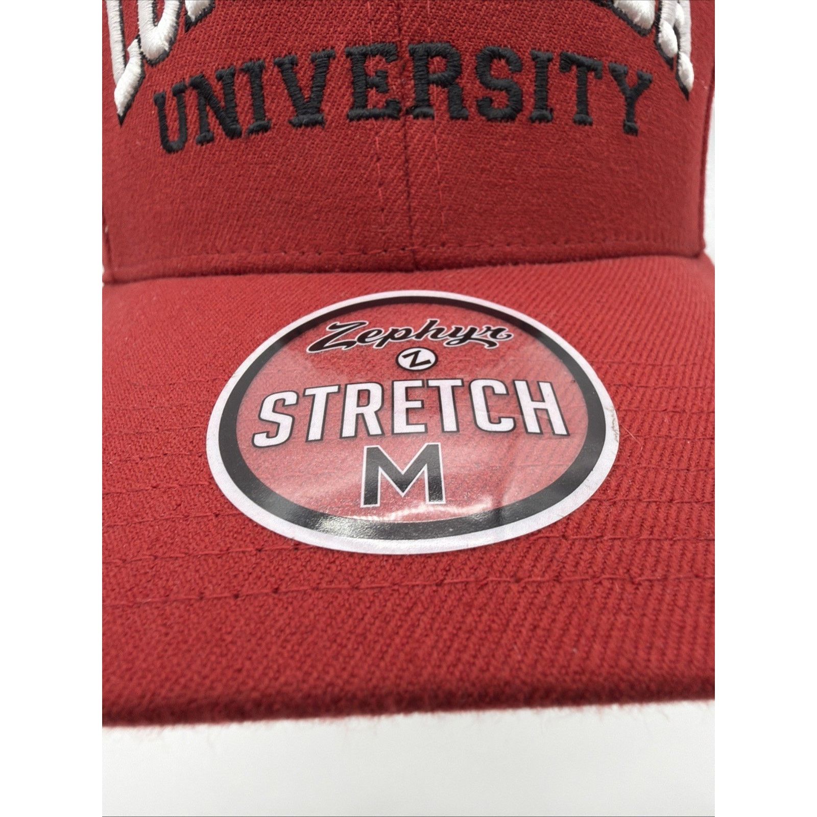 Zephyr Zephyr Loma Linda University Hat Cap Red Medium Stretch Size ONE SIZE - 2 Thumbnail
