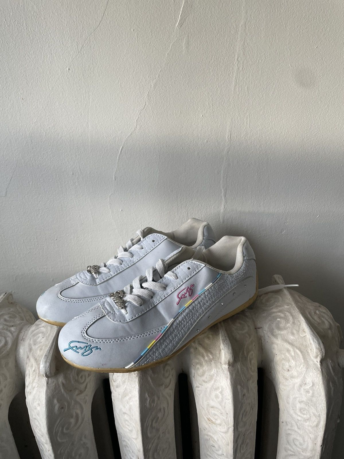 Vintage Fubu soccer style shoes