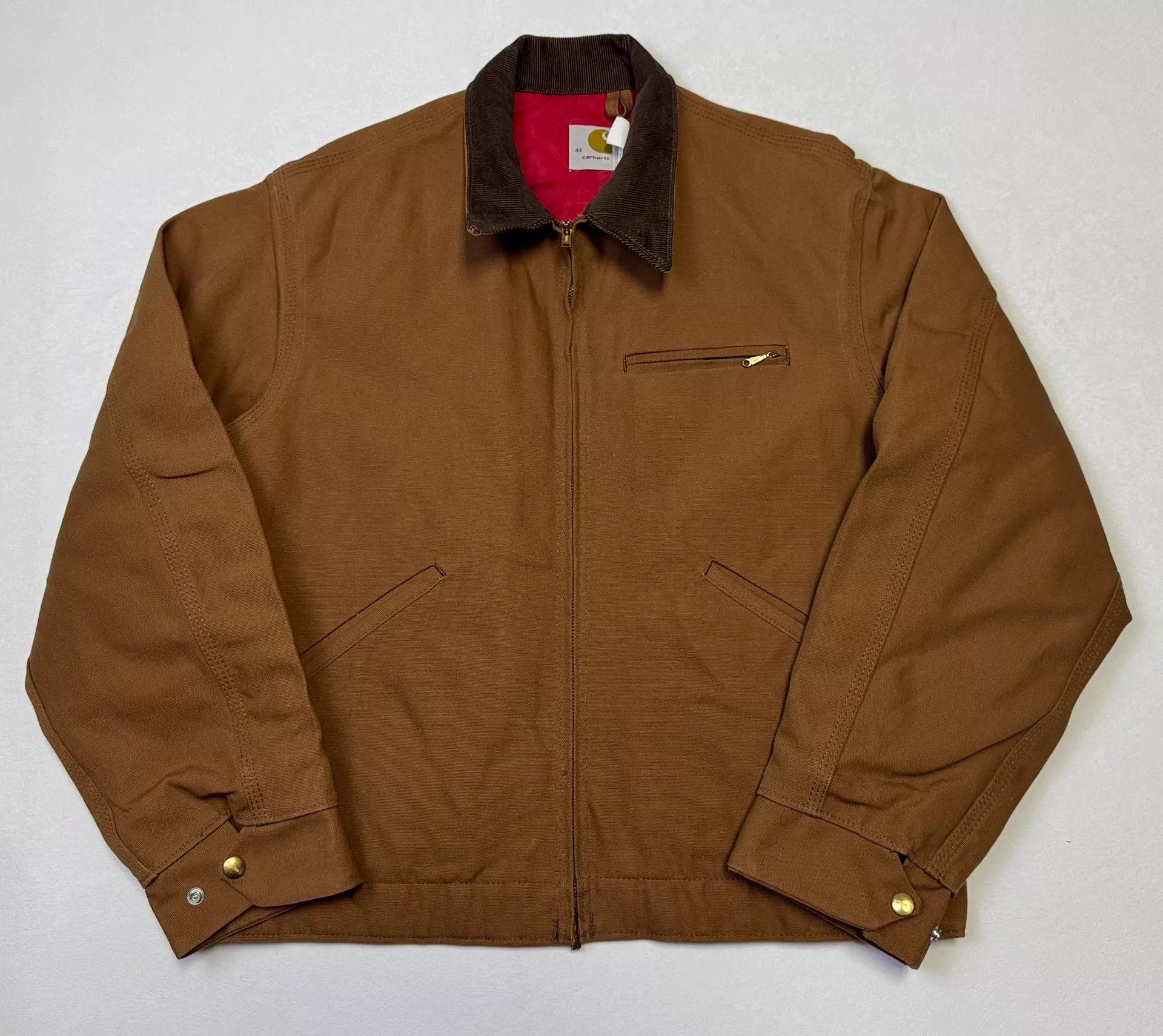 Carhartt Vintage Carhartt 6QLJ Detroit Jacket Brown 44/M US 80s Size US S / EU 44-46 / 1 - 2 Thumbnail