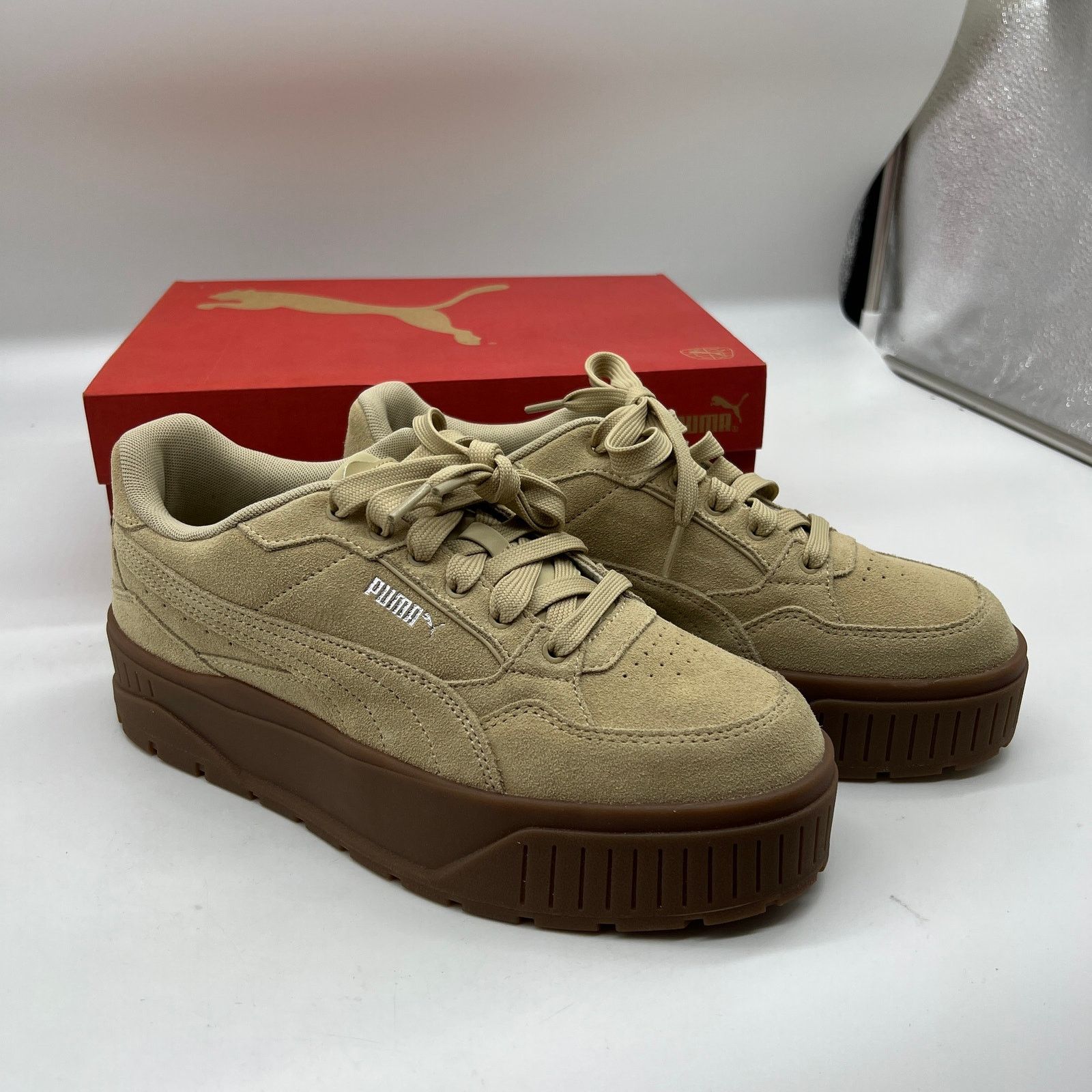 Other Puma Tan Sneakers with Brown Soles Women US Size 10 Size US 10 / IT 40 - 2 Thumbnail