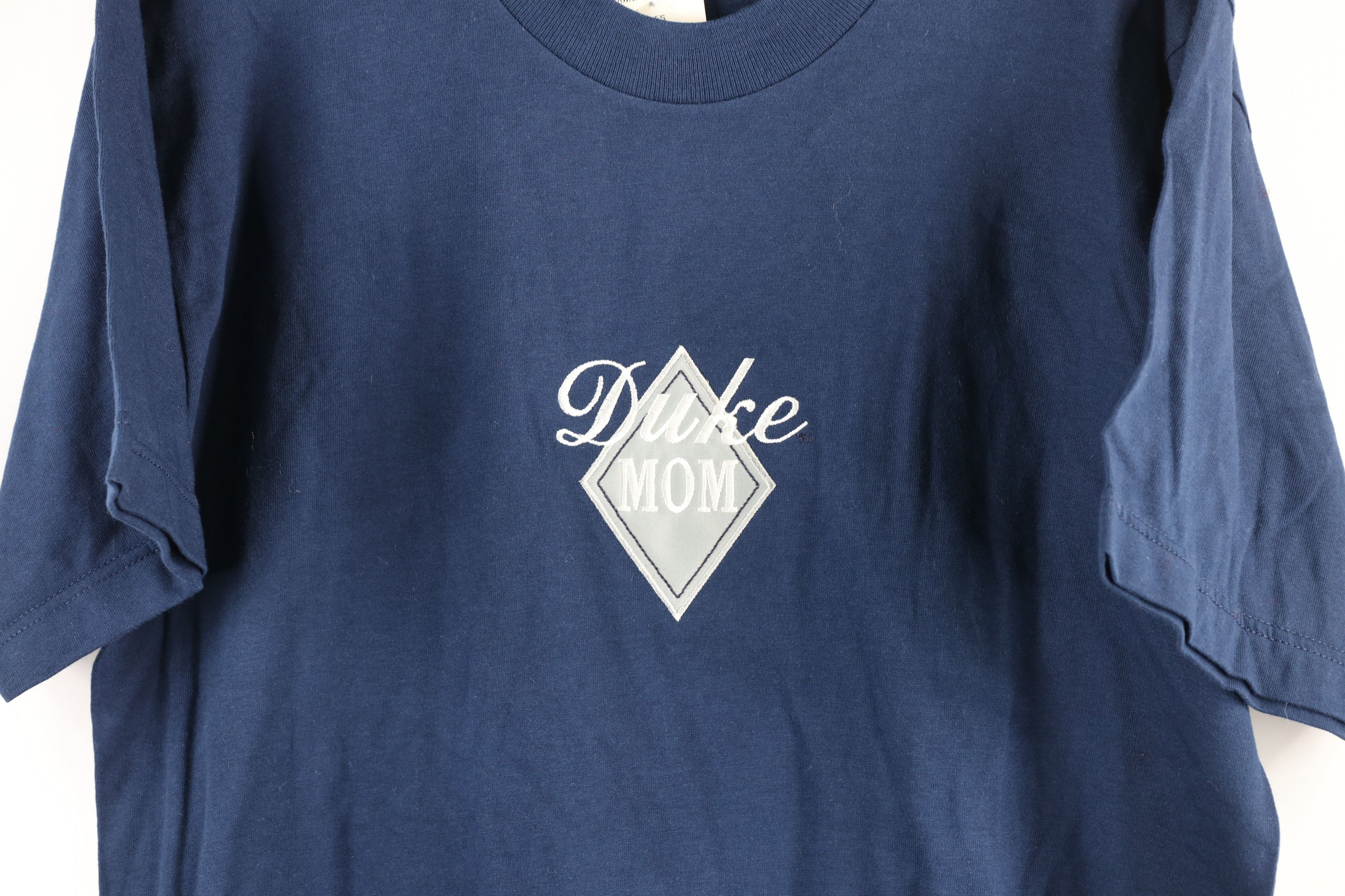 Vintage NOS Vintage 90s Out Duke University Mom T-Shirt Blue USA Size M / US 6-8 / IT 42-44 - 4 Thumbnail