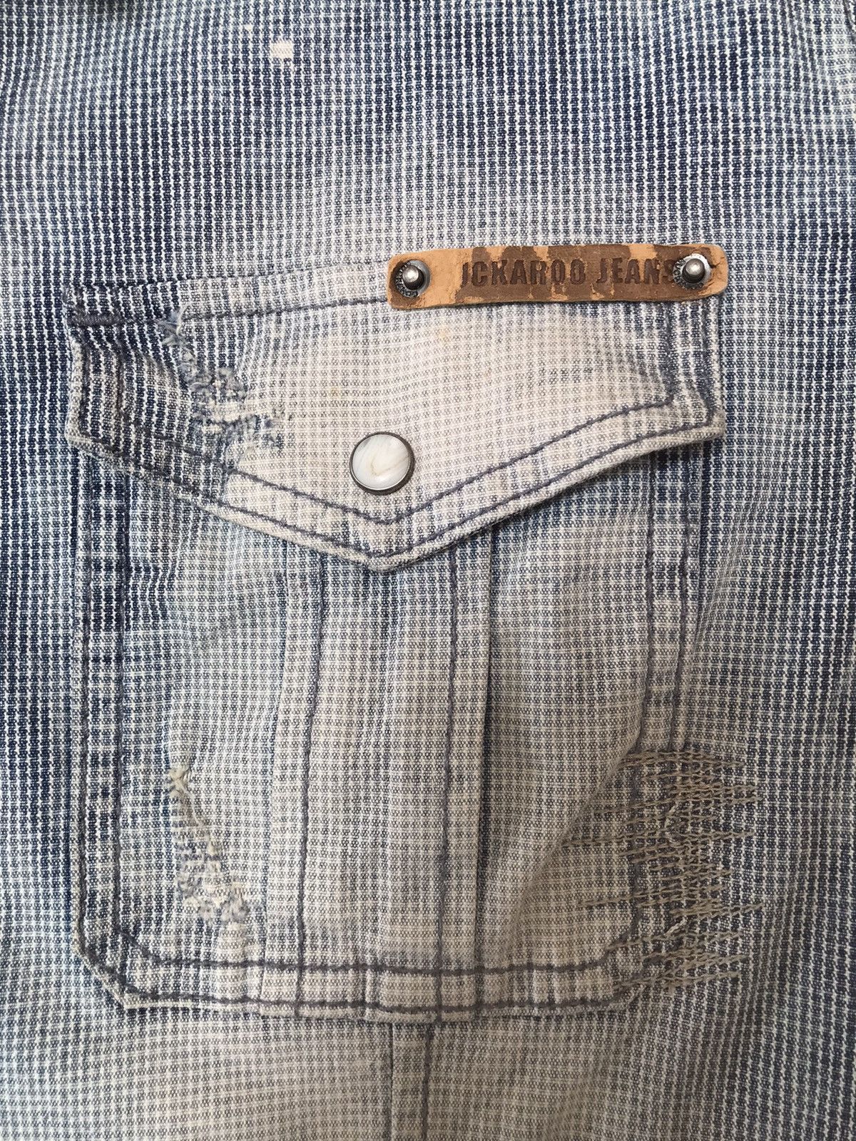 Vintage BUCKAROO Jeans Multi Stitches Western Shirt Size US S / EU 44-46 / 1 - 6 Thumbnail