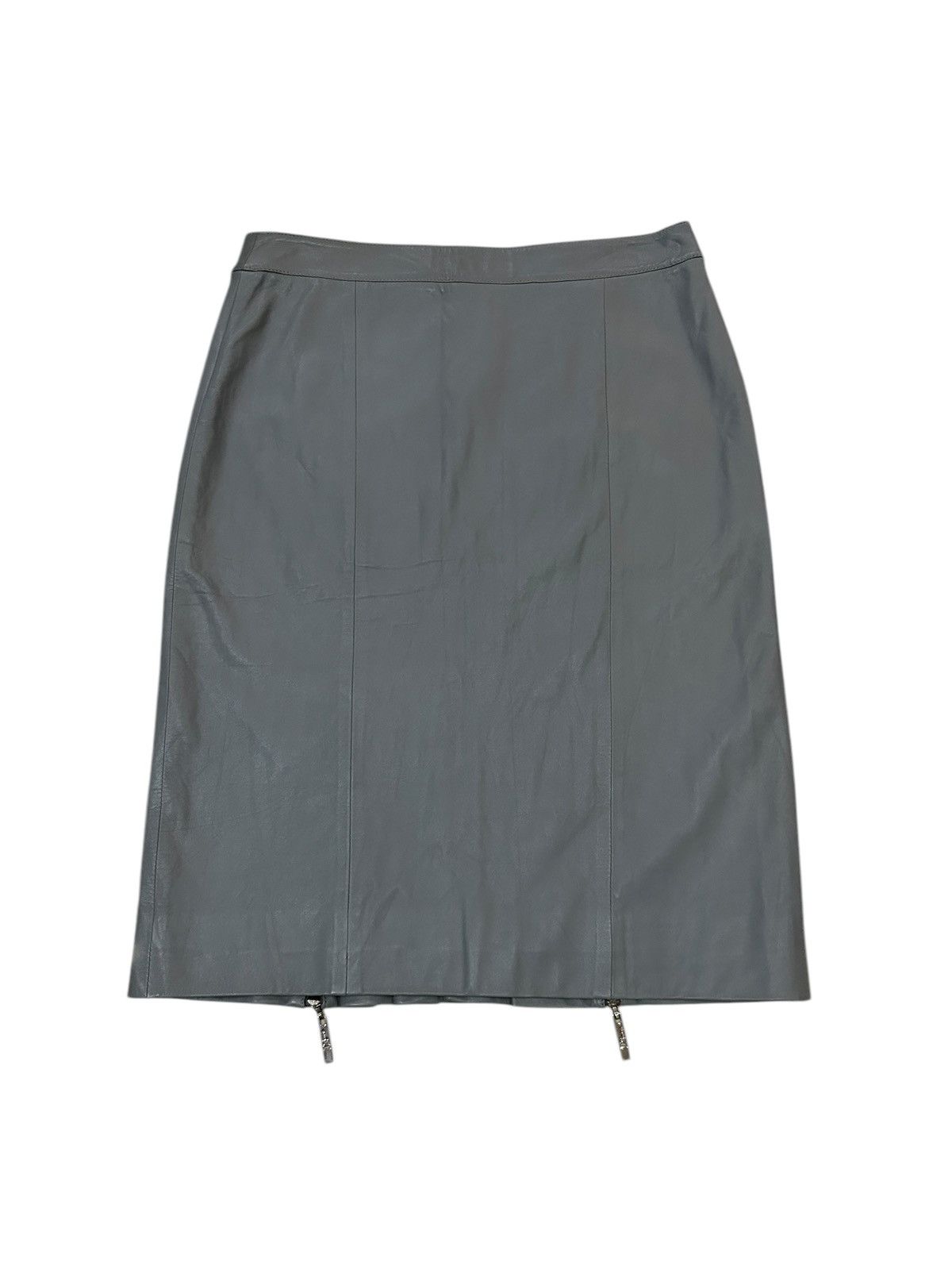 Dior F/W 04 Hardcore Zip Leather Skirt Size 27" / US 4 / IT 40 - 11 Thumbnail
